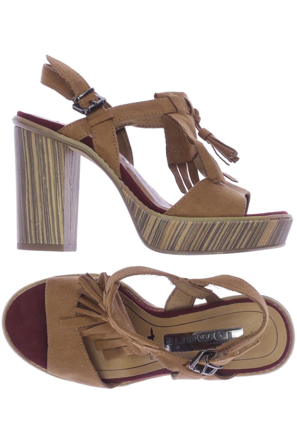 

Tamaris Damen Sandale, beige, Gr. 36