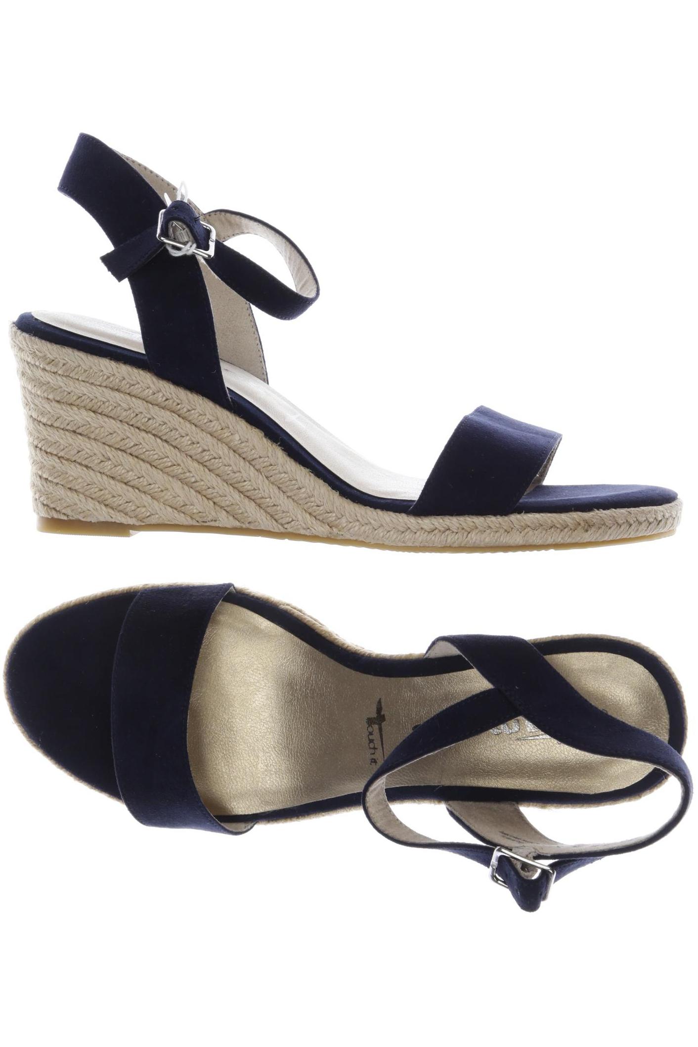 

Tamaris Damen Sandale, marineblau, Gr. 39