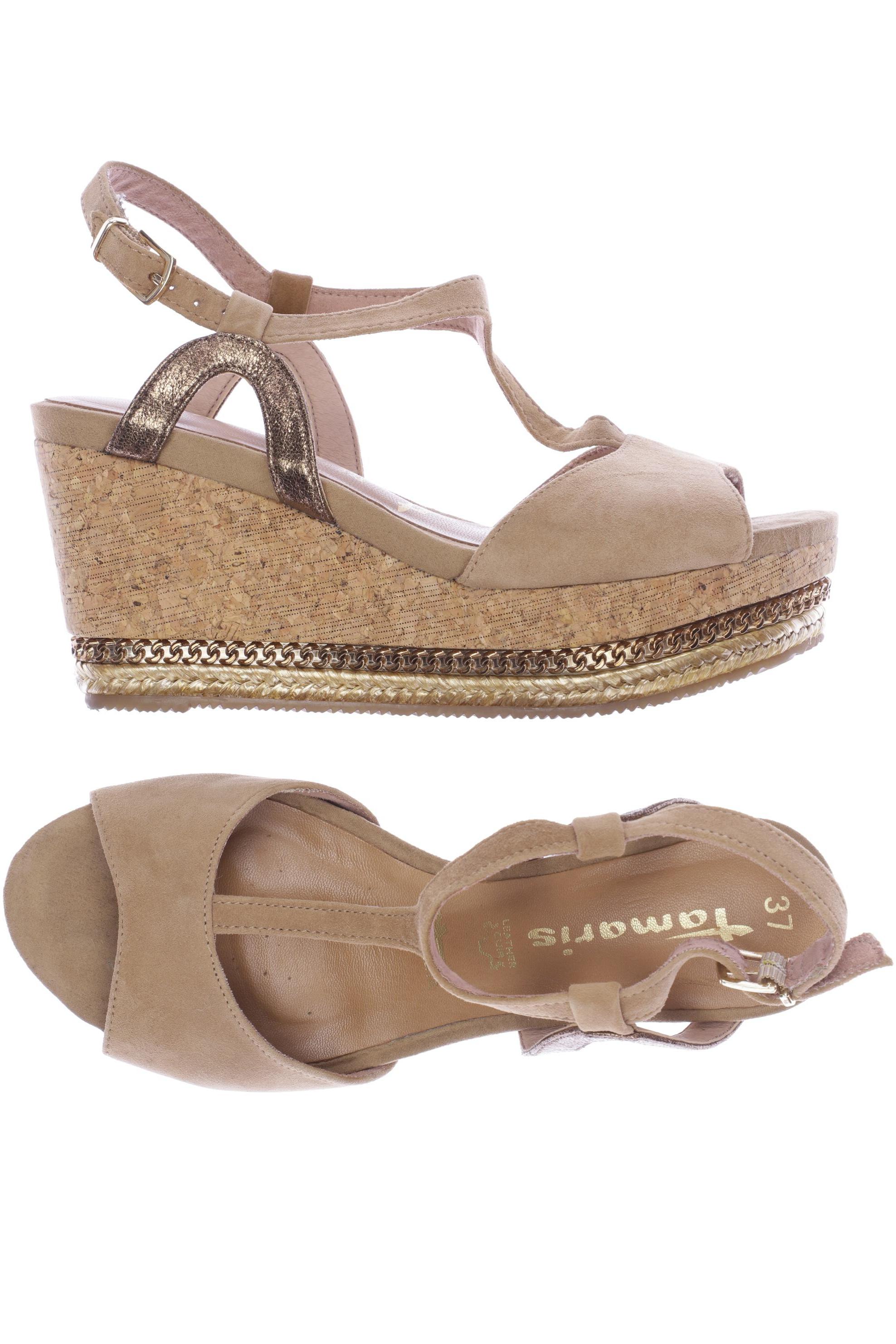 

Tamaris Damen Sandale, beige