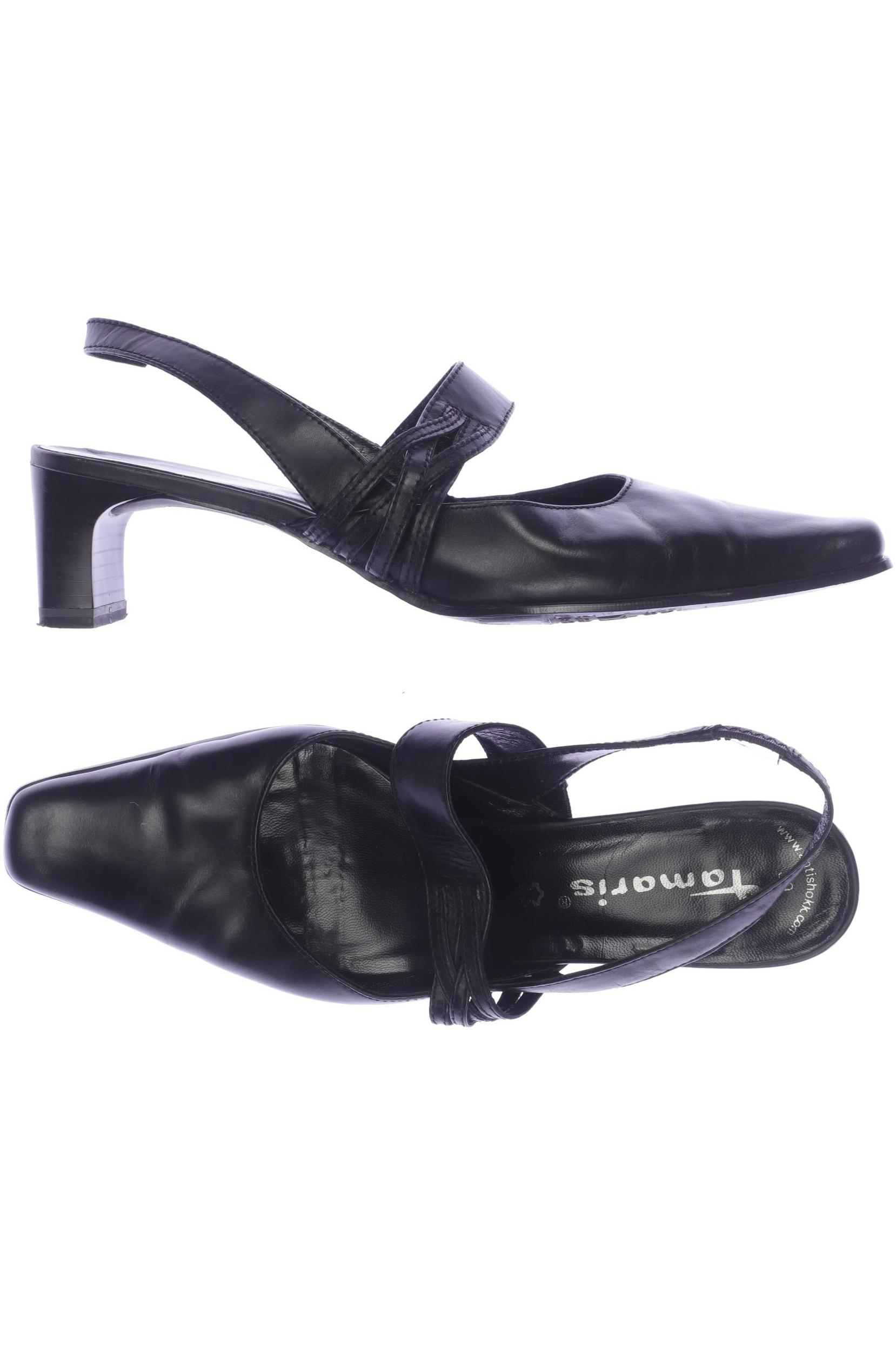 

Tamaris Damen Sandale, schwarz, Gr. 39