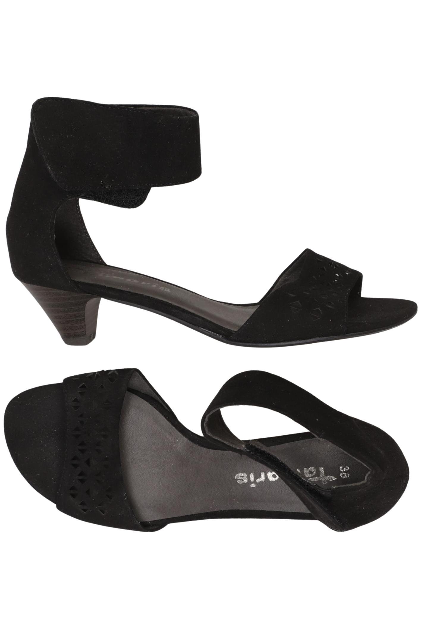 

Tamaris Damen Sandale, schwarz, Gr. 38