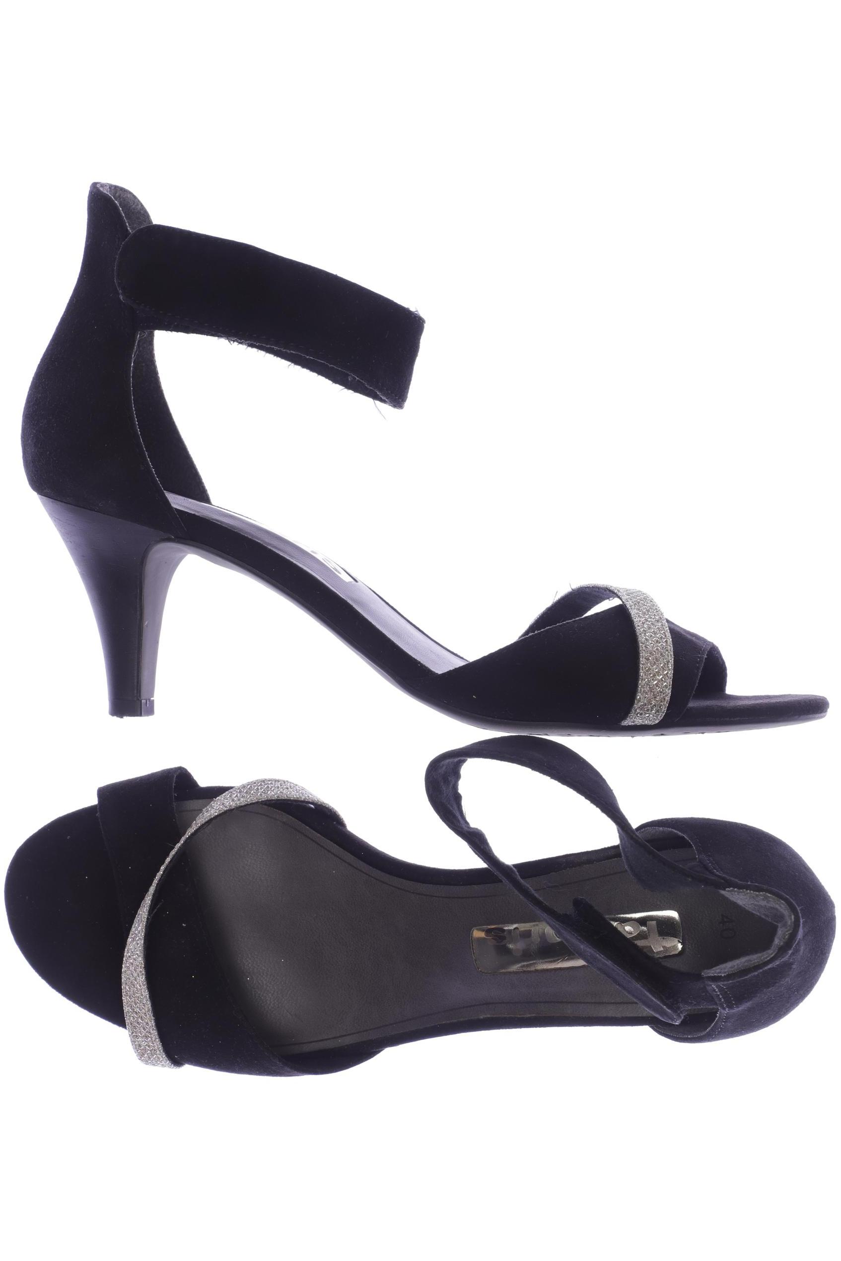 

Tamaris Damen Sandale, schwarz, Gr. 40