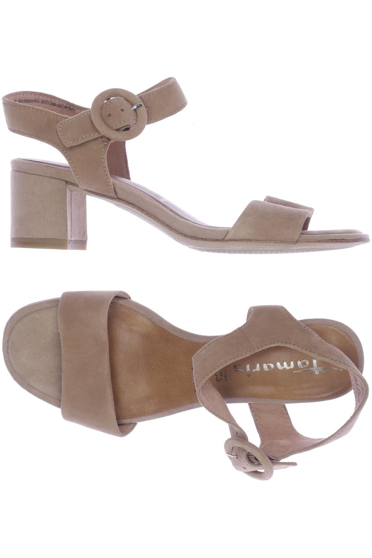

Tamaris Damen Sandale, braun, Gr. 37
