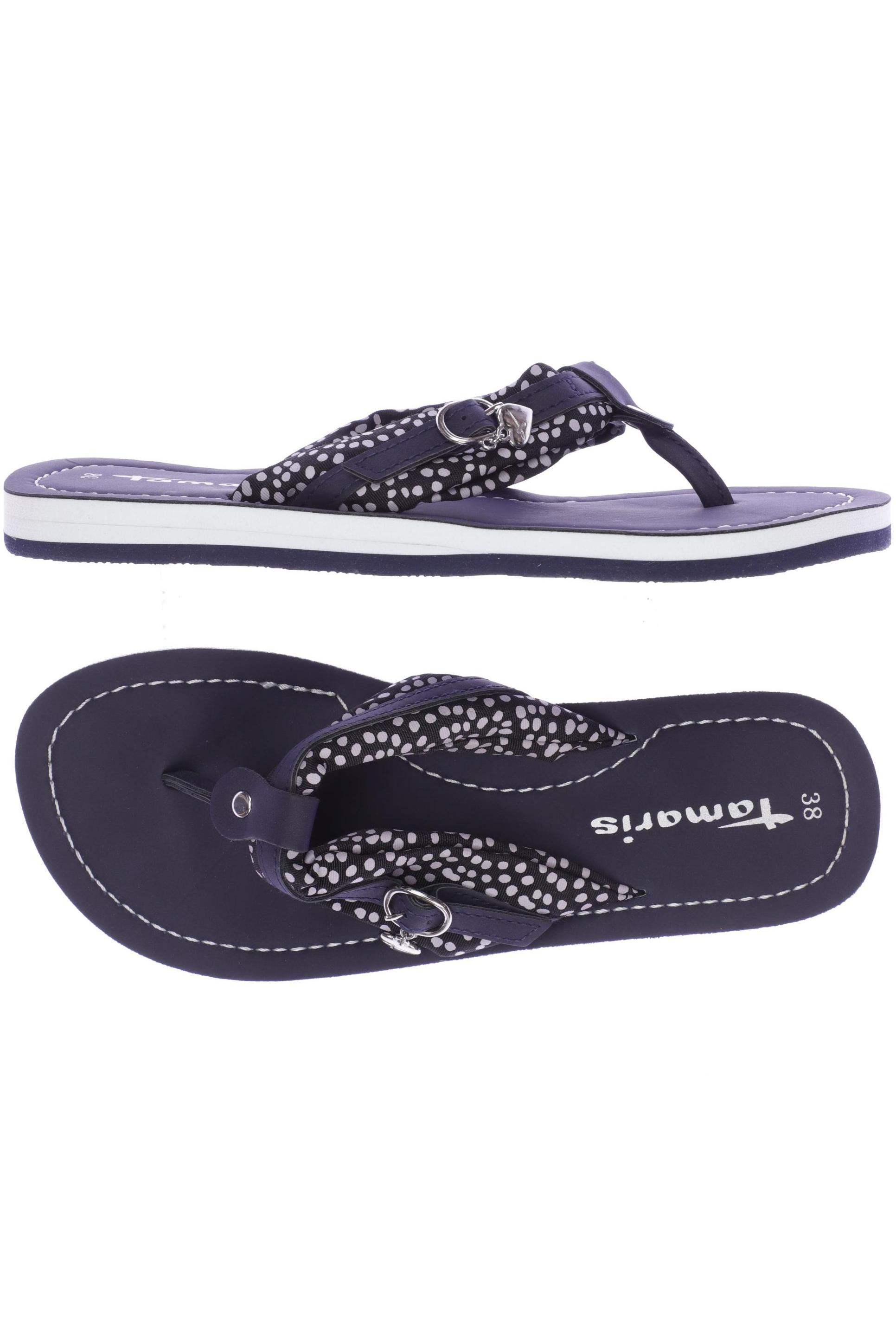 

Tamaris Damen Sandale, marineblau, Gr. 38