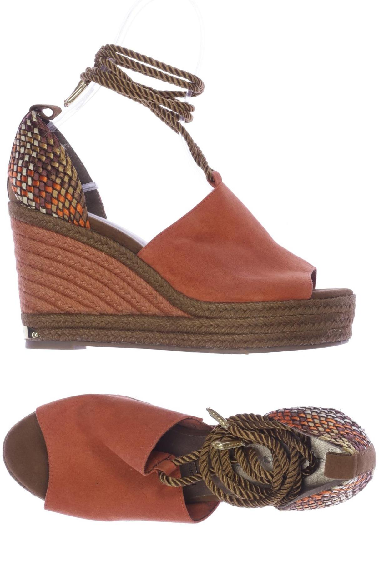 

Tamaris Damen Sandale, orange, Gr. 39