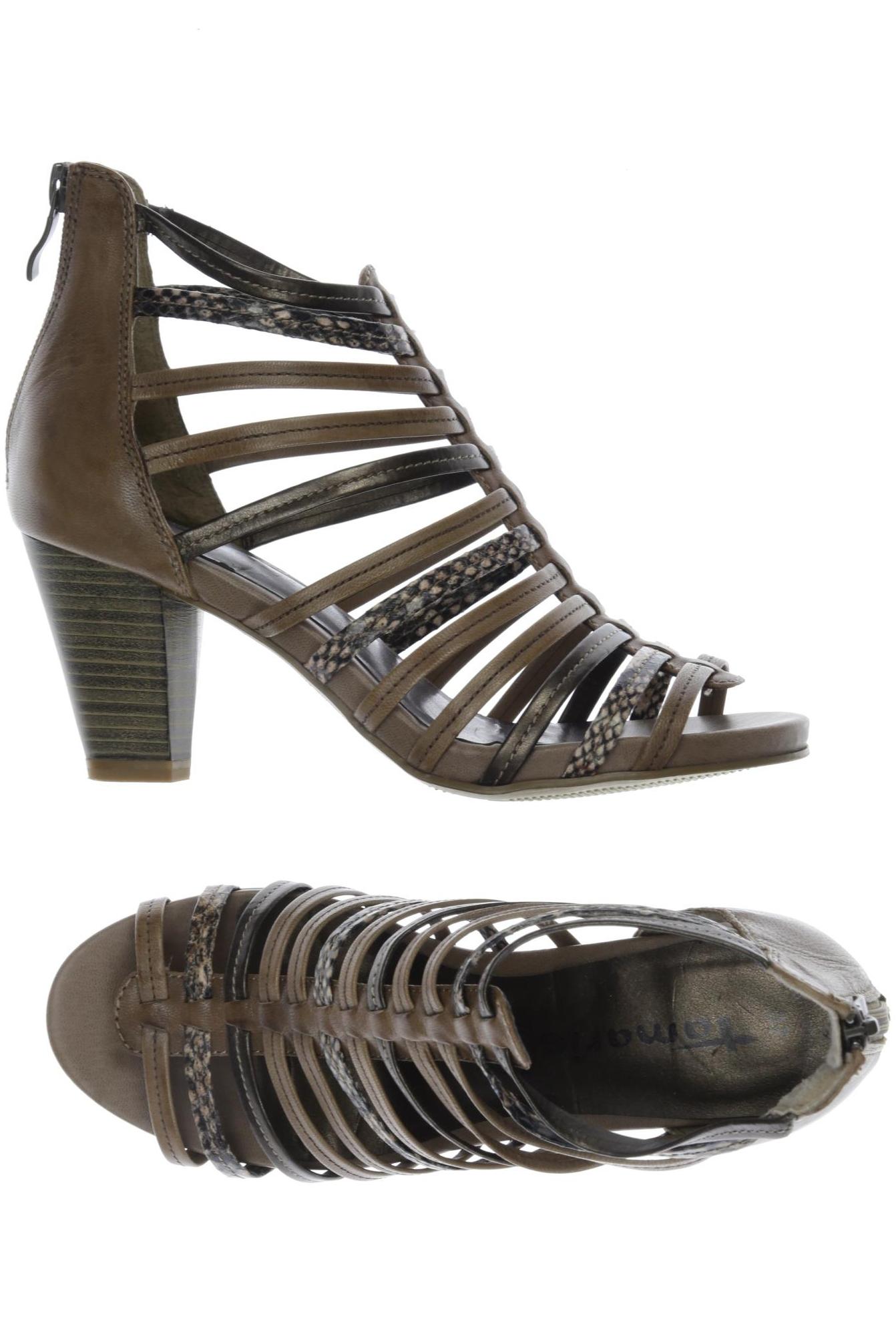 

Tamaris Damen Sandale, braun, Gr. 37