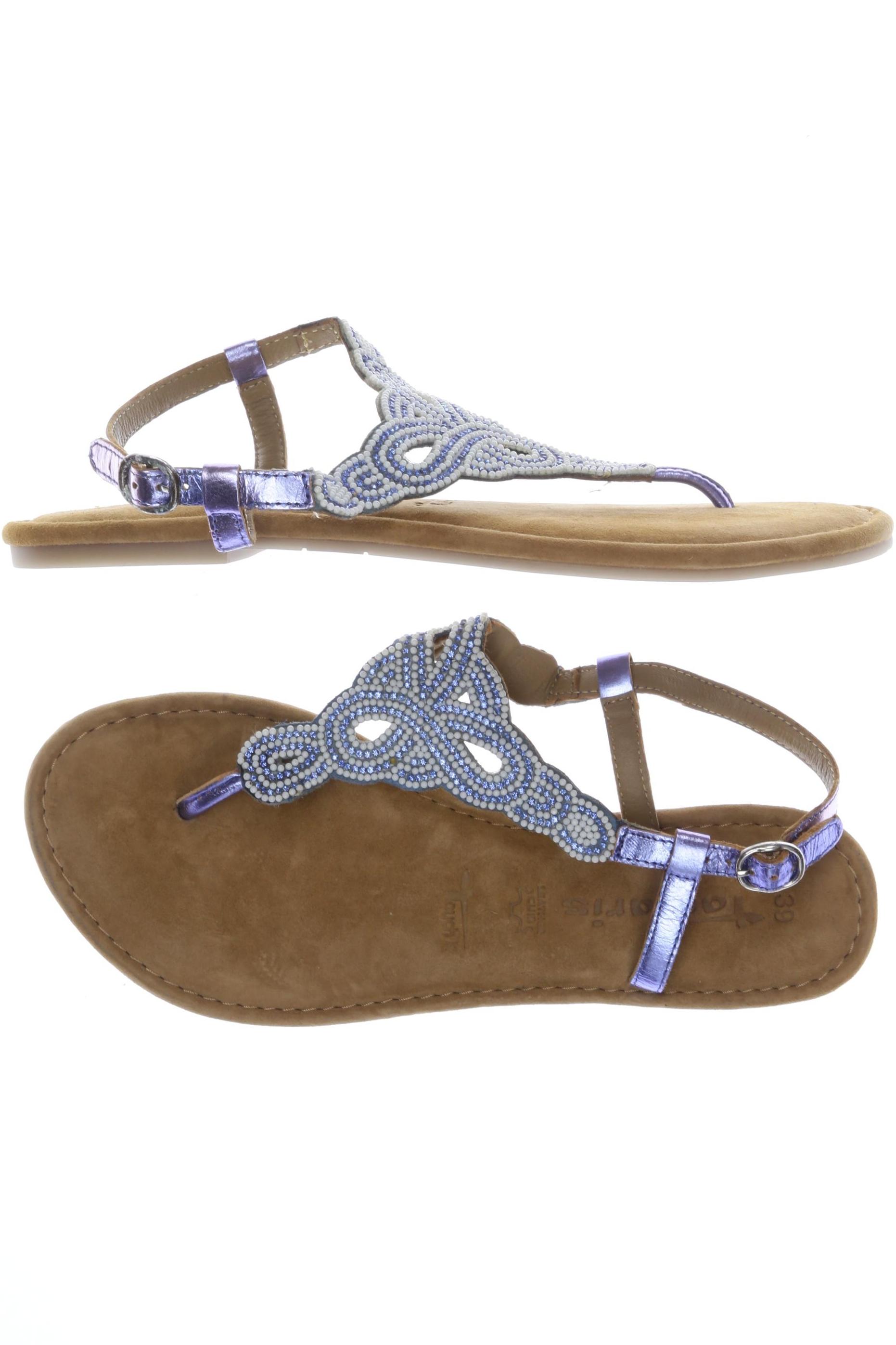 

Tamaris Damen Sandale, blau, Gr. 39