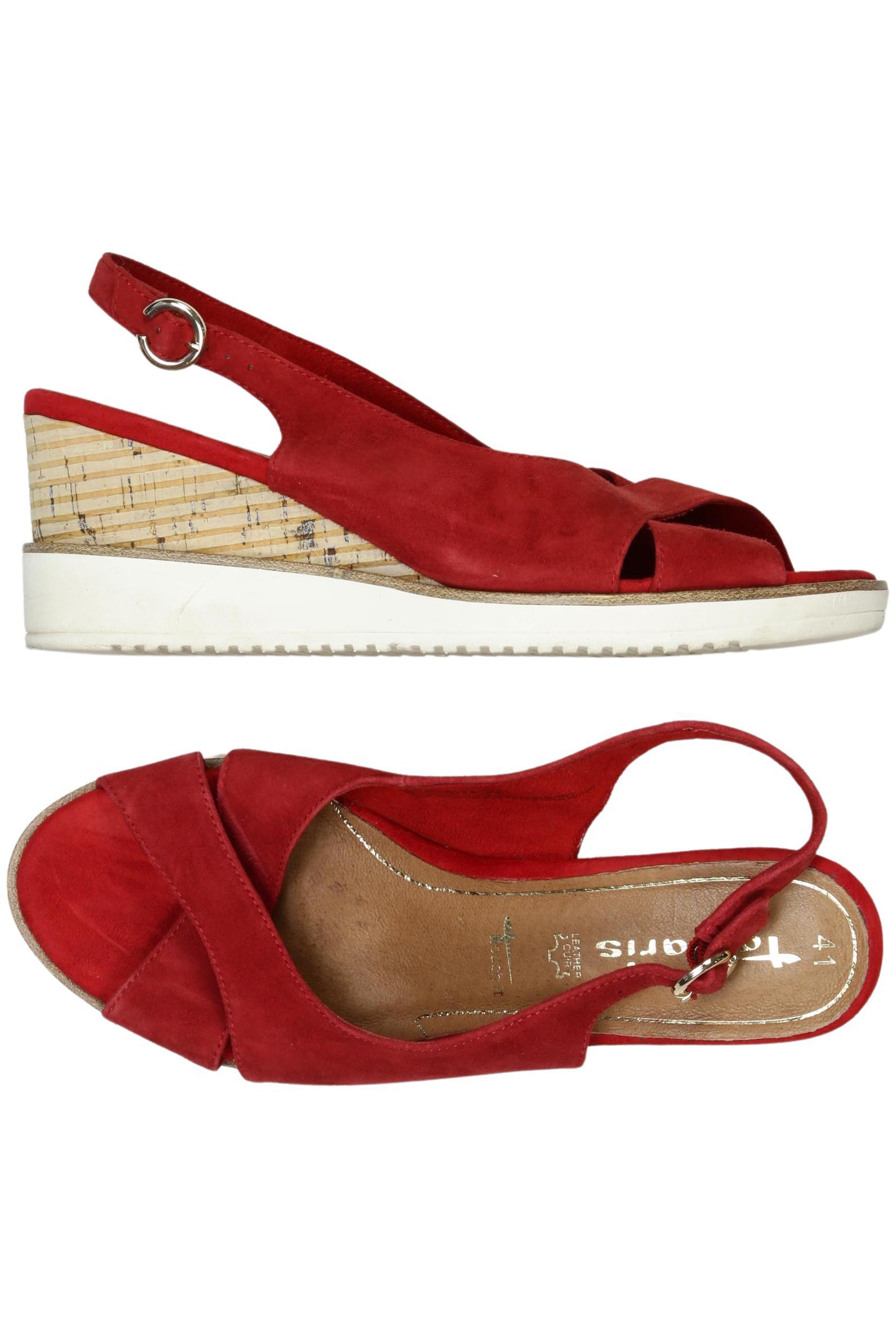 

Tamaris Damen Sandale, rot, Gr. 41