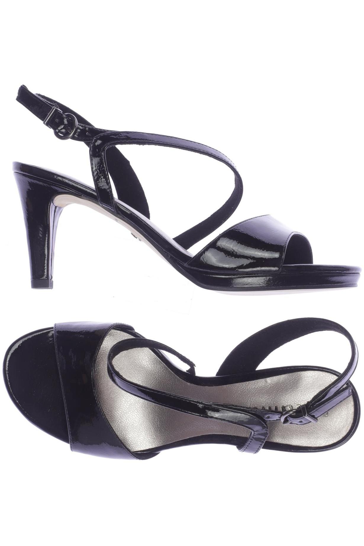 

Tamaris Damen Sandale, schwarz, Gr. 37