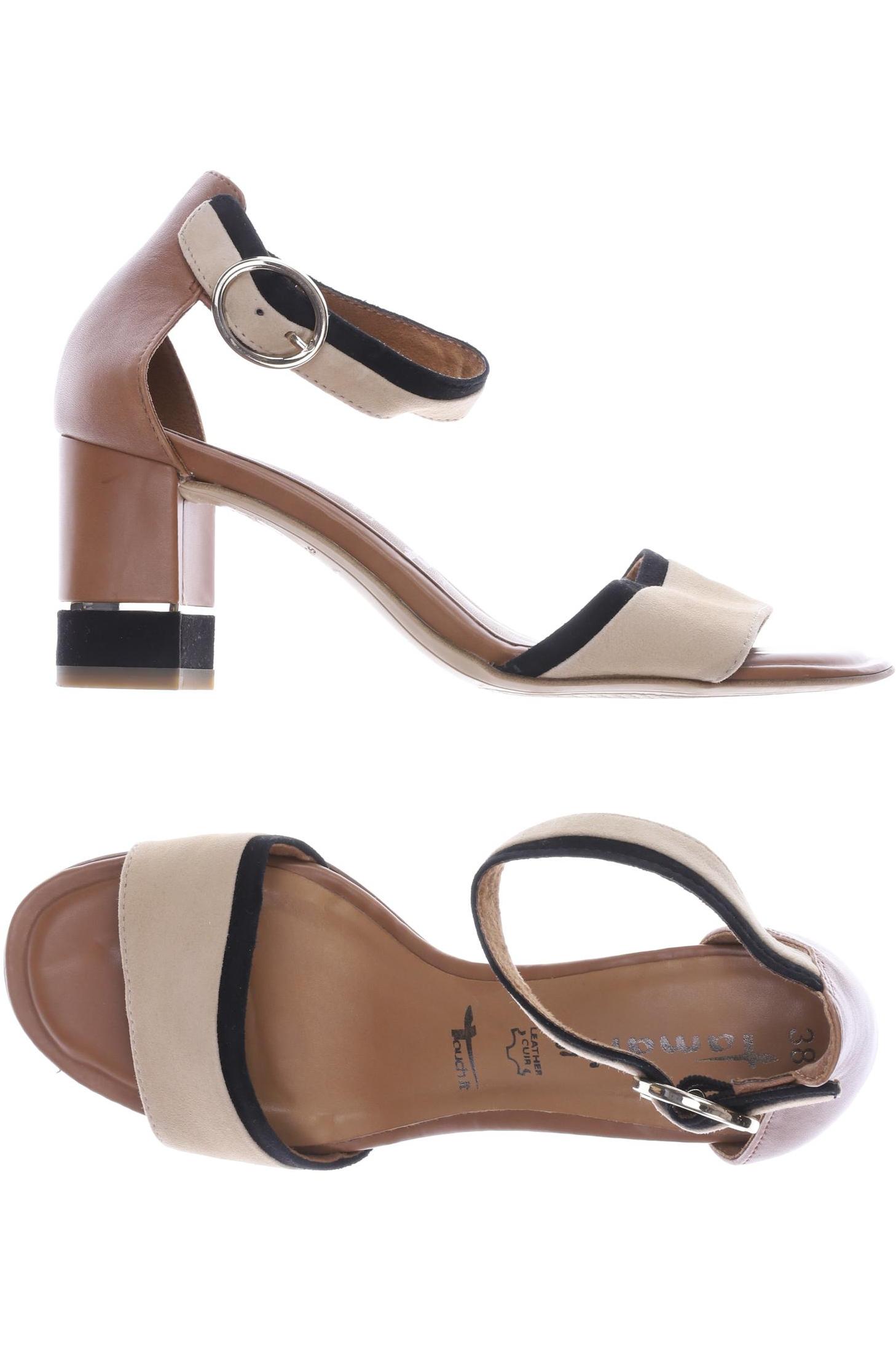 

Tamaris Damen Sandale, beige, Gr. 38