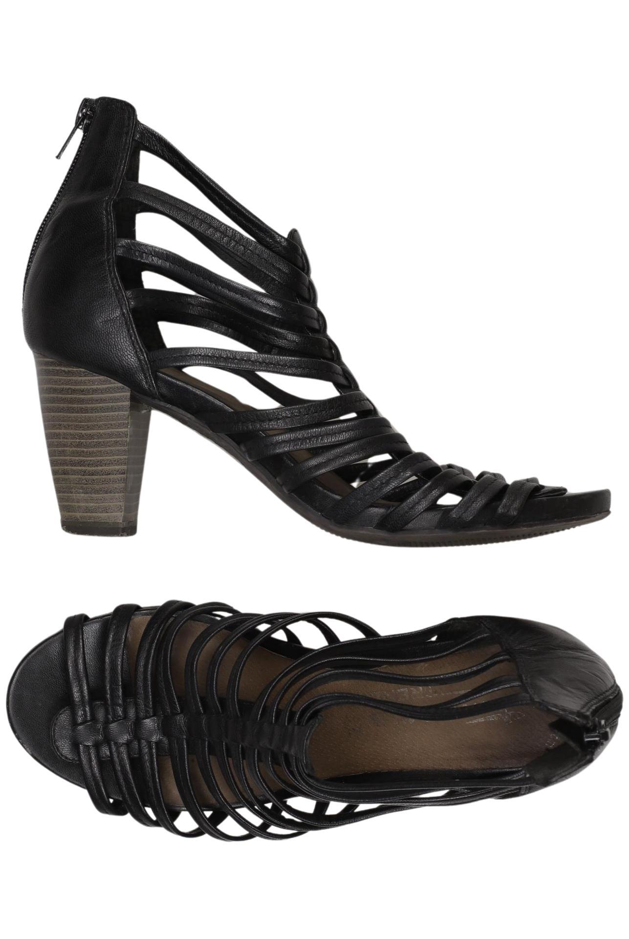 

Tamaris Damen Sandale, schwarz, Gr. 37