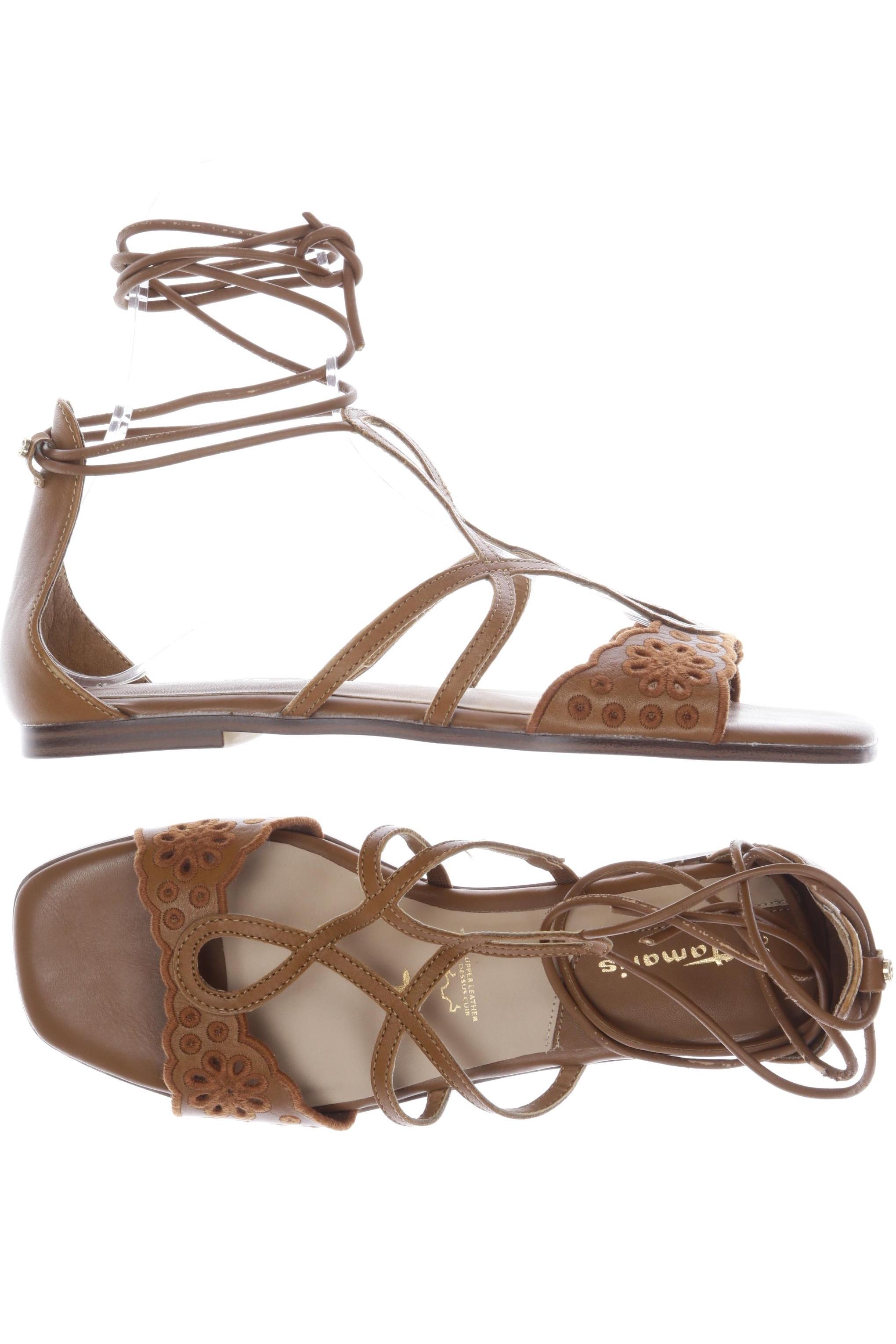 

Tamaris Damen Sandale, braun, Gr. 39