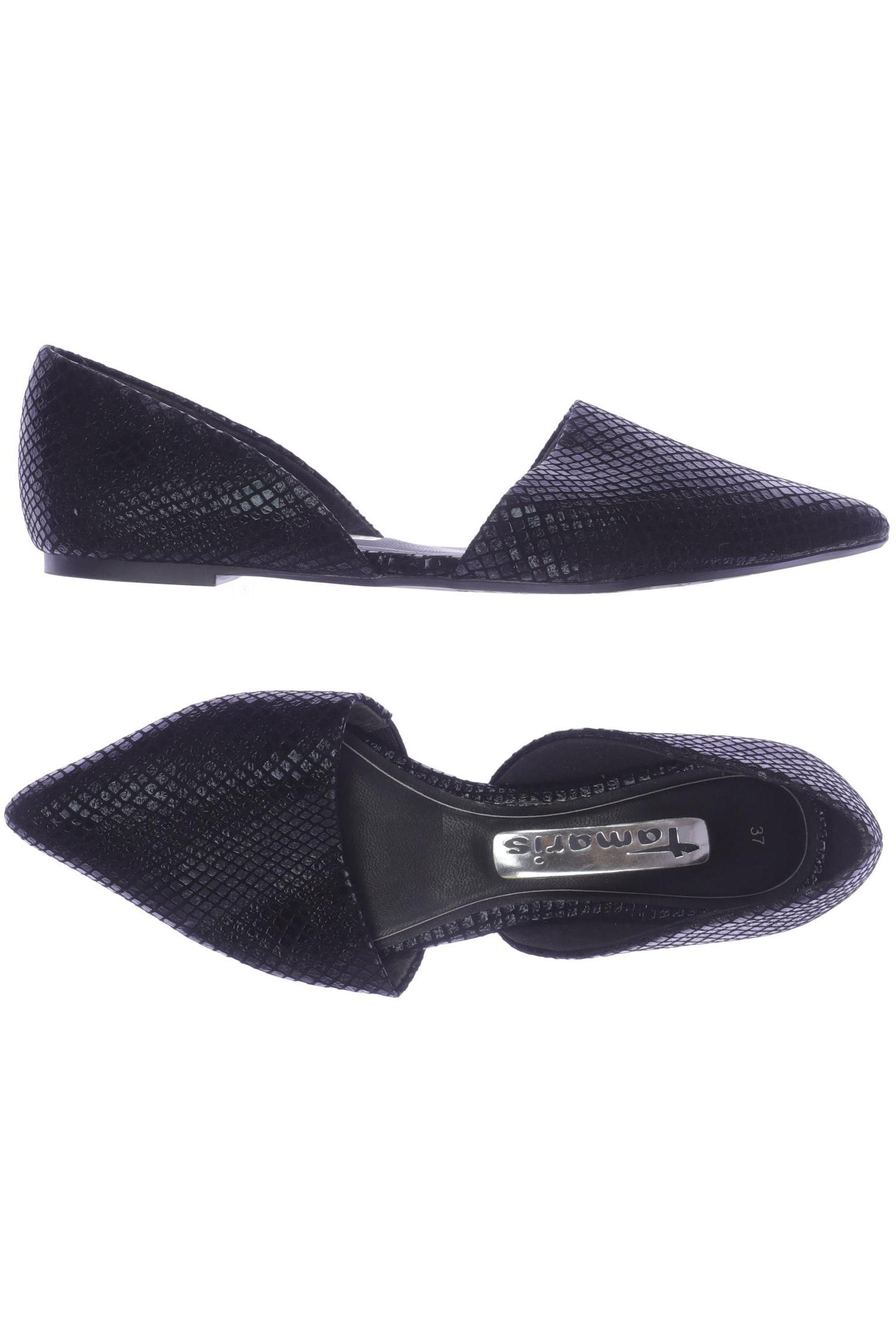 

Tamaris Damen Sandale, schwarz, Gr. 37