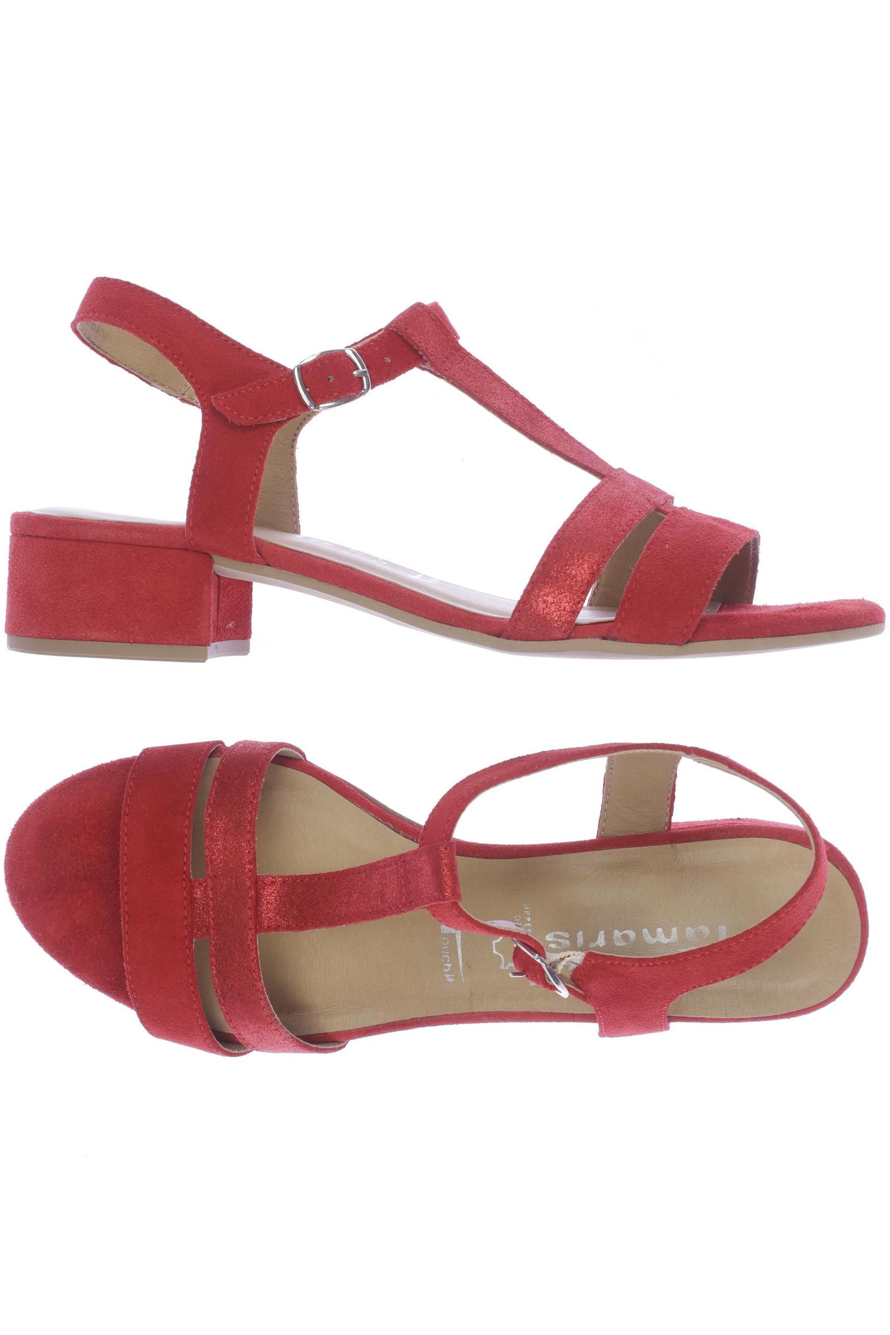 

Tamaris Damen Sandale, rot, Gr. 40