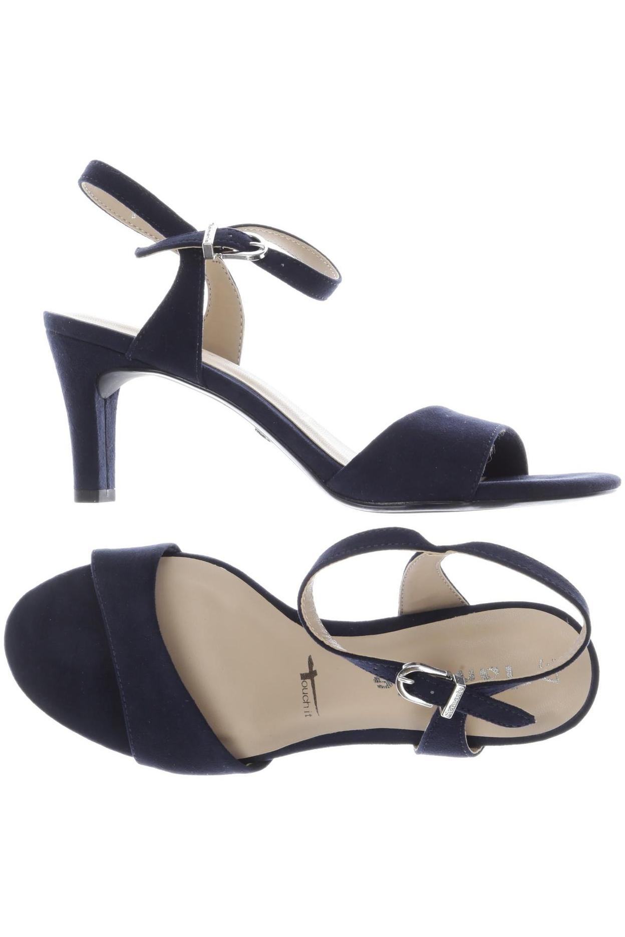 

Tamaris Damen Sandale, marineblau, Gr. 37
