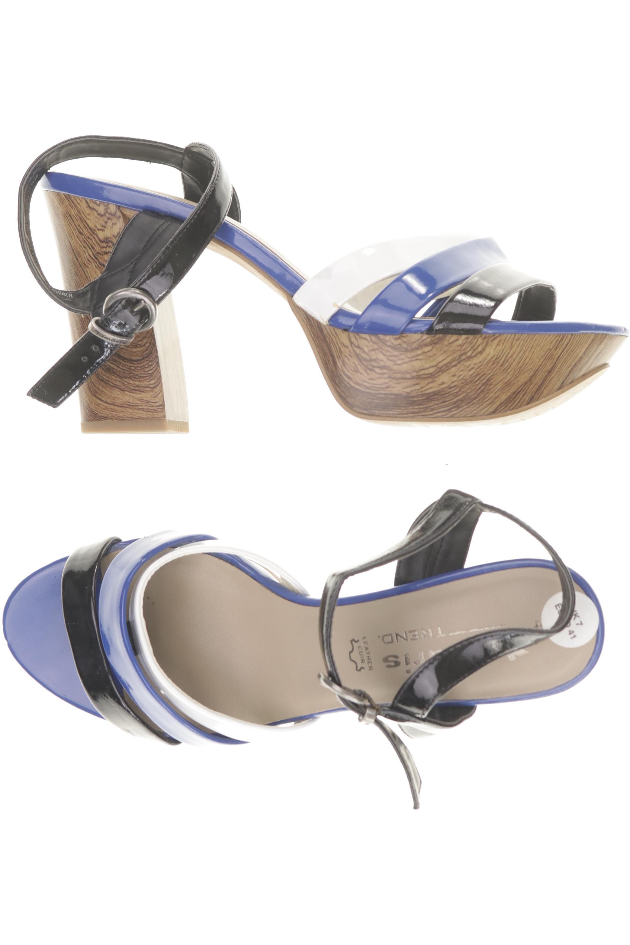 

Tamaris Damen Sandale, blau, Gr. 41