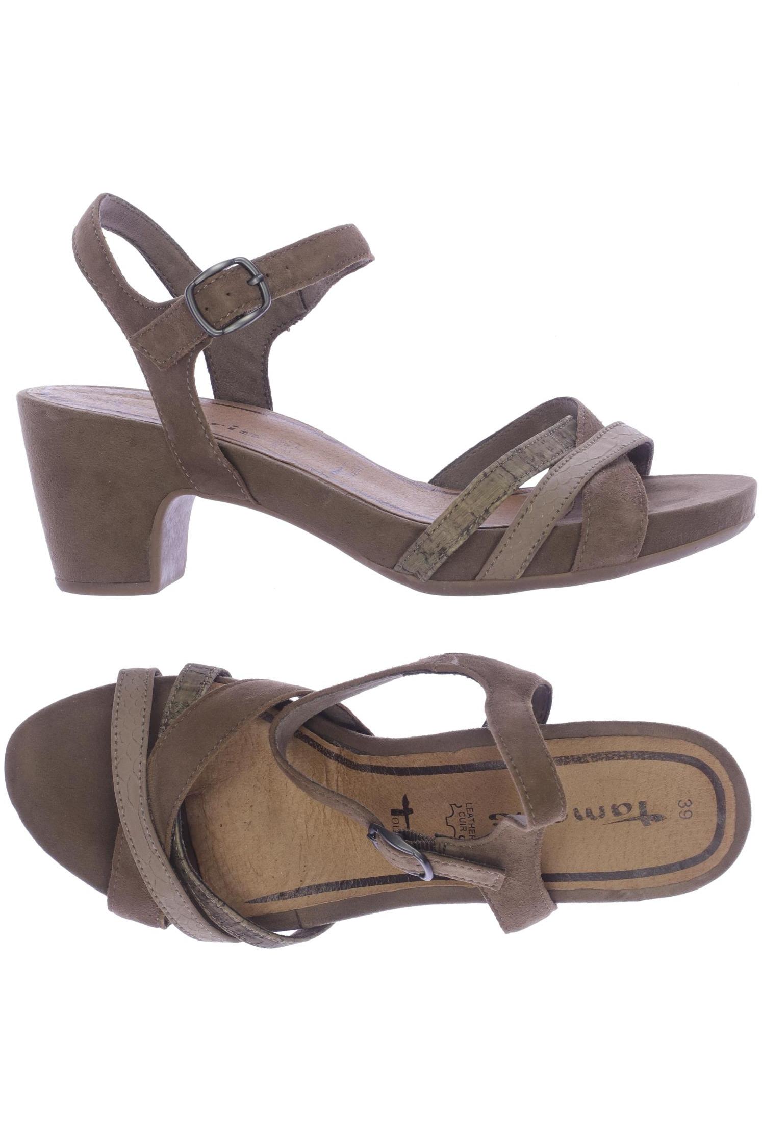 

Tamaris Damen Sandale, braun, Gr. 39