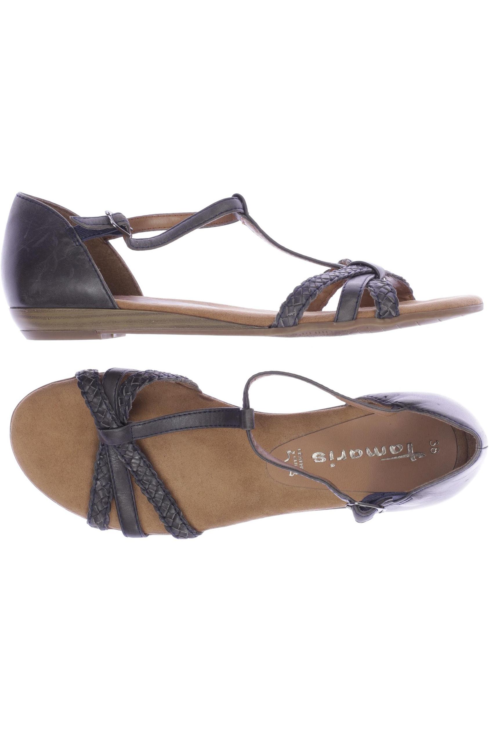 

Tamaris Damen Sandale, grau, Gr. 38
