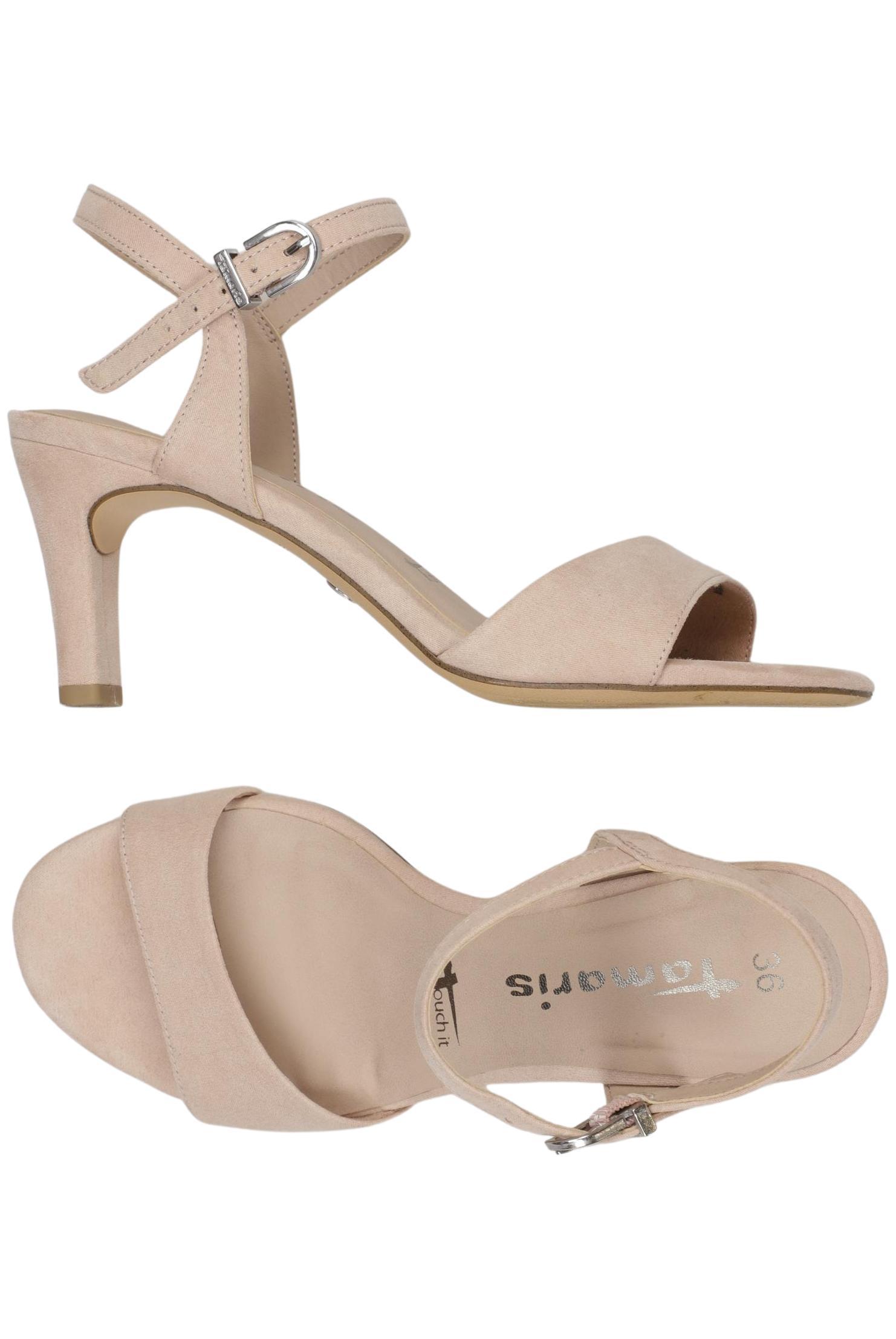 

Tamaris Damen Sandale, beige, Gr. 36