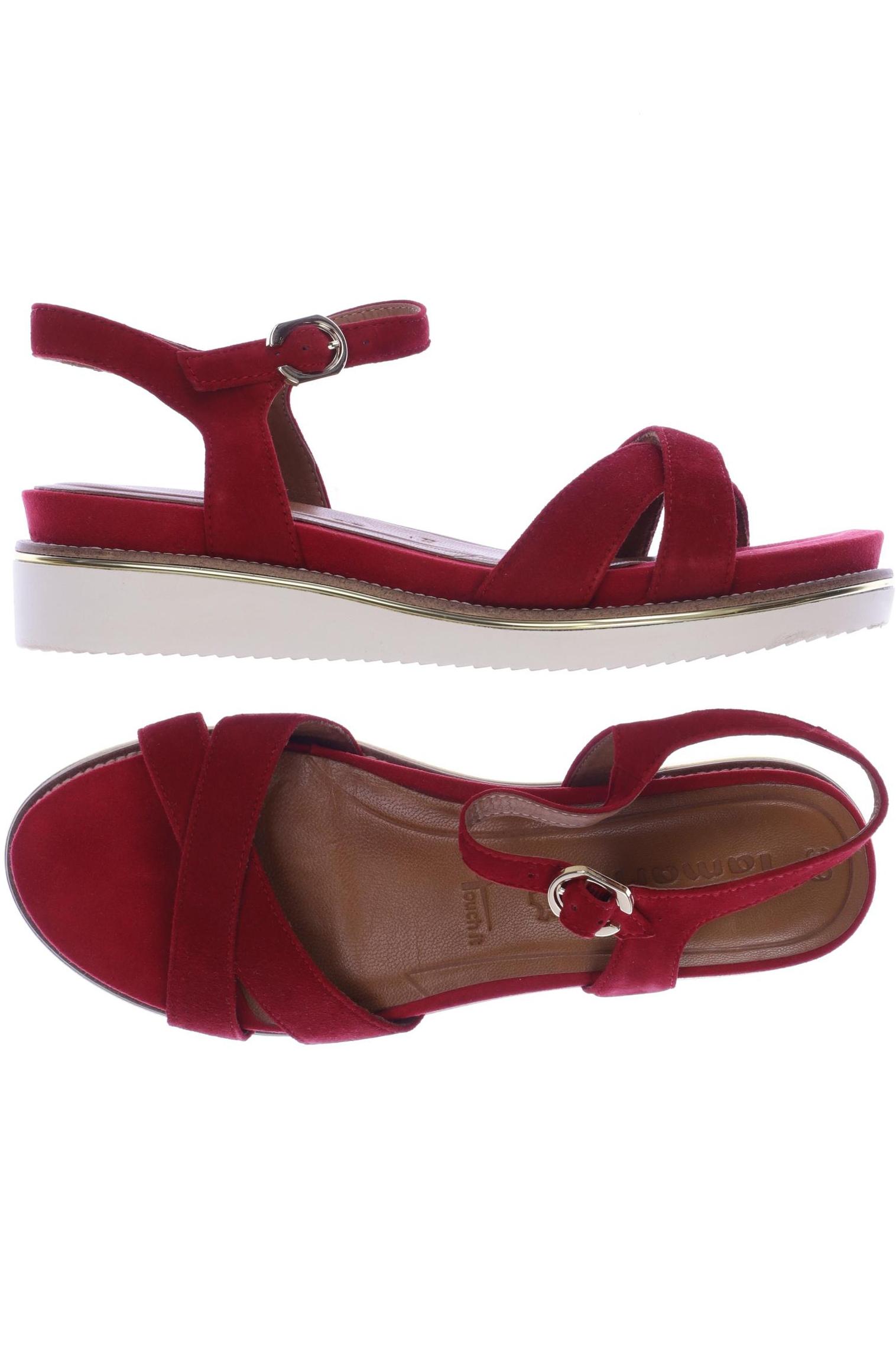 

Tamaris Damen Sandale, rot, Gr. 39
