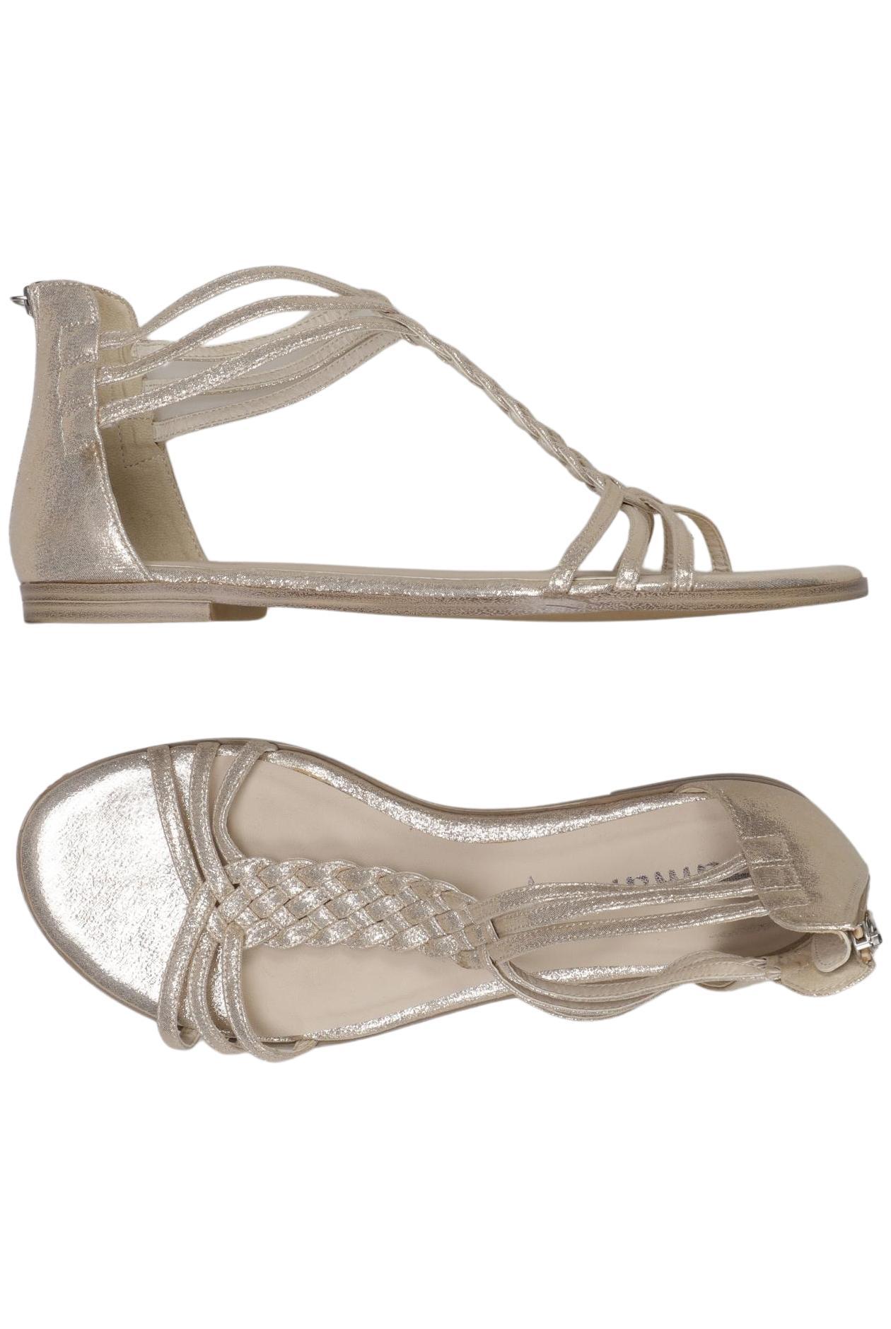 

Tamaris Damen Sandale, silber, Gr. 38