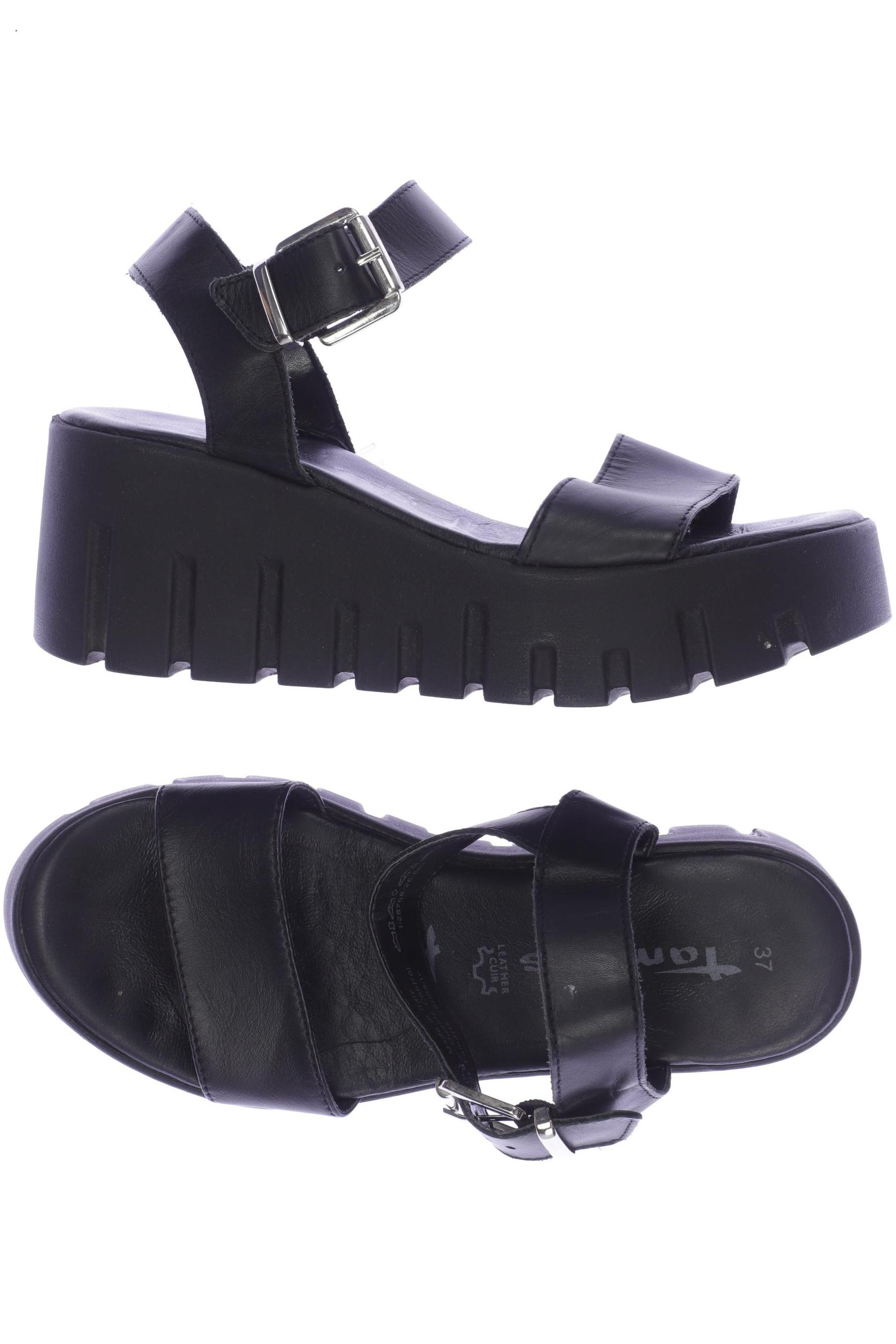 

Tamaris Damen Sandale, schwarz