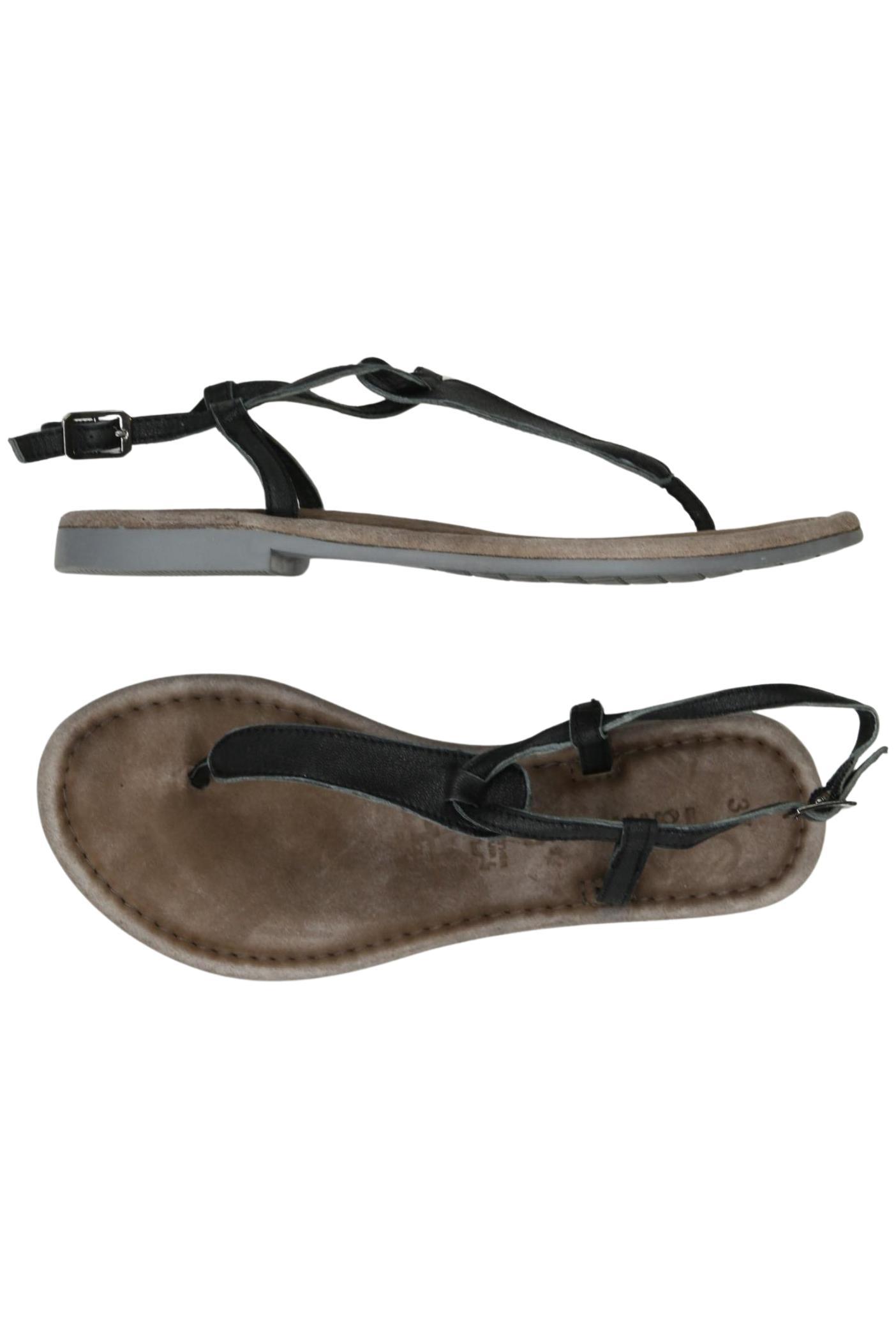 

Tamaris Damen Sandale, schwarz, Gr. 37