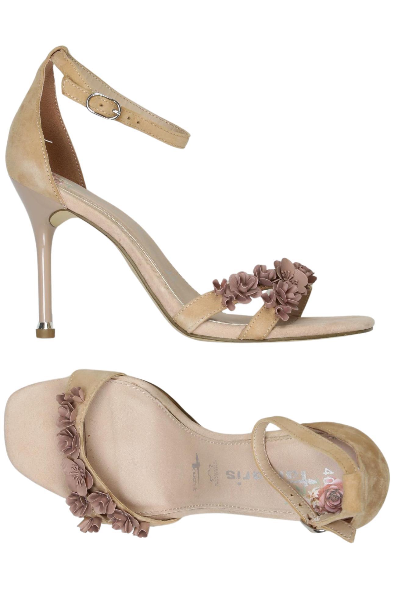 

Tamaris Damen Sandale, beige, Gr. 40