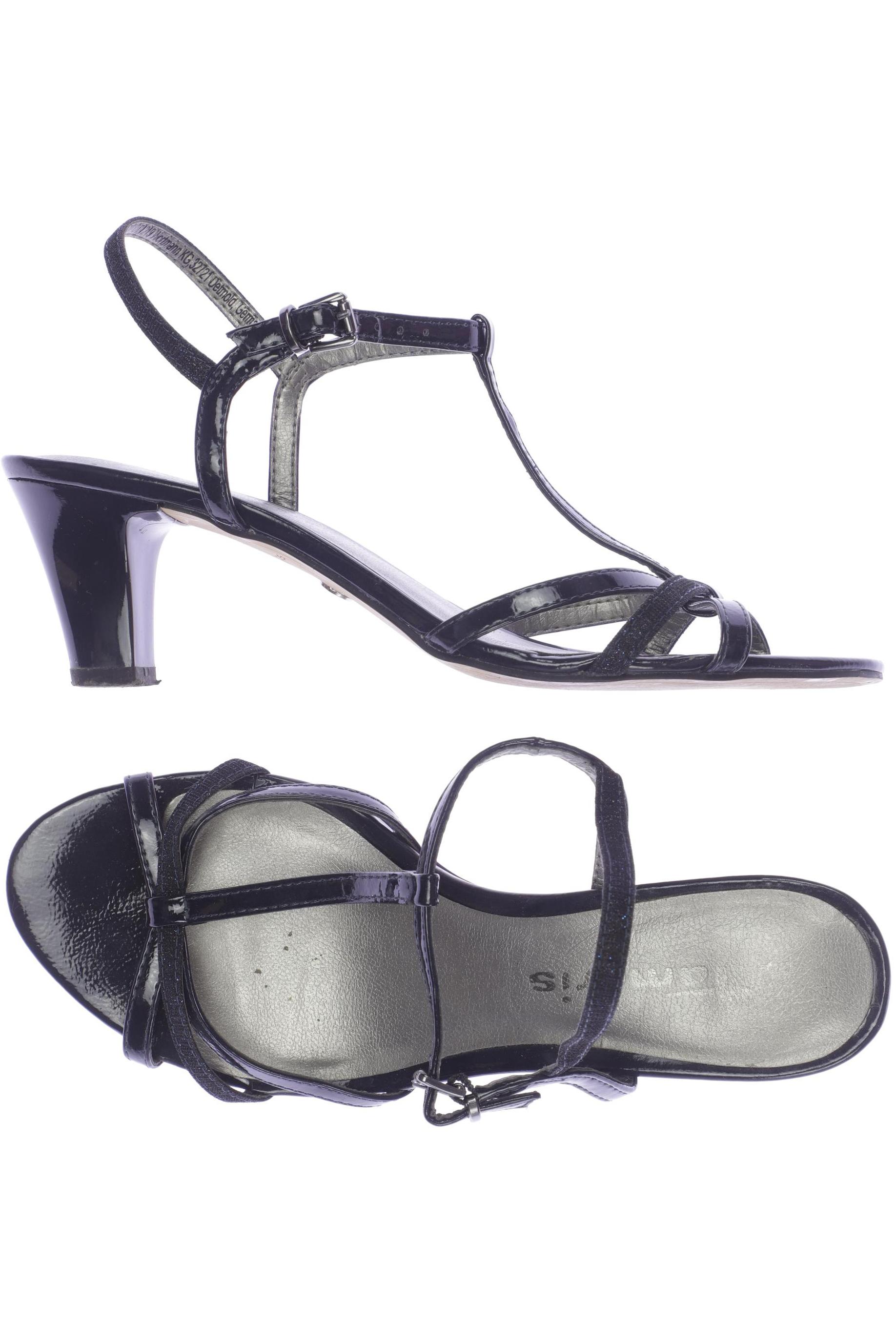 

Tamaris Damen Sandale, marineblau, Gr. 38