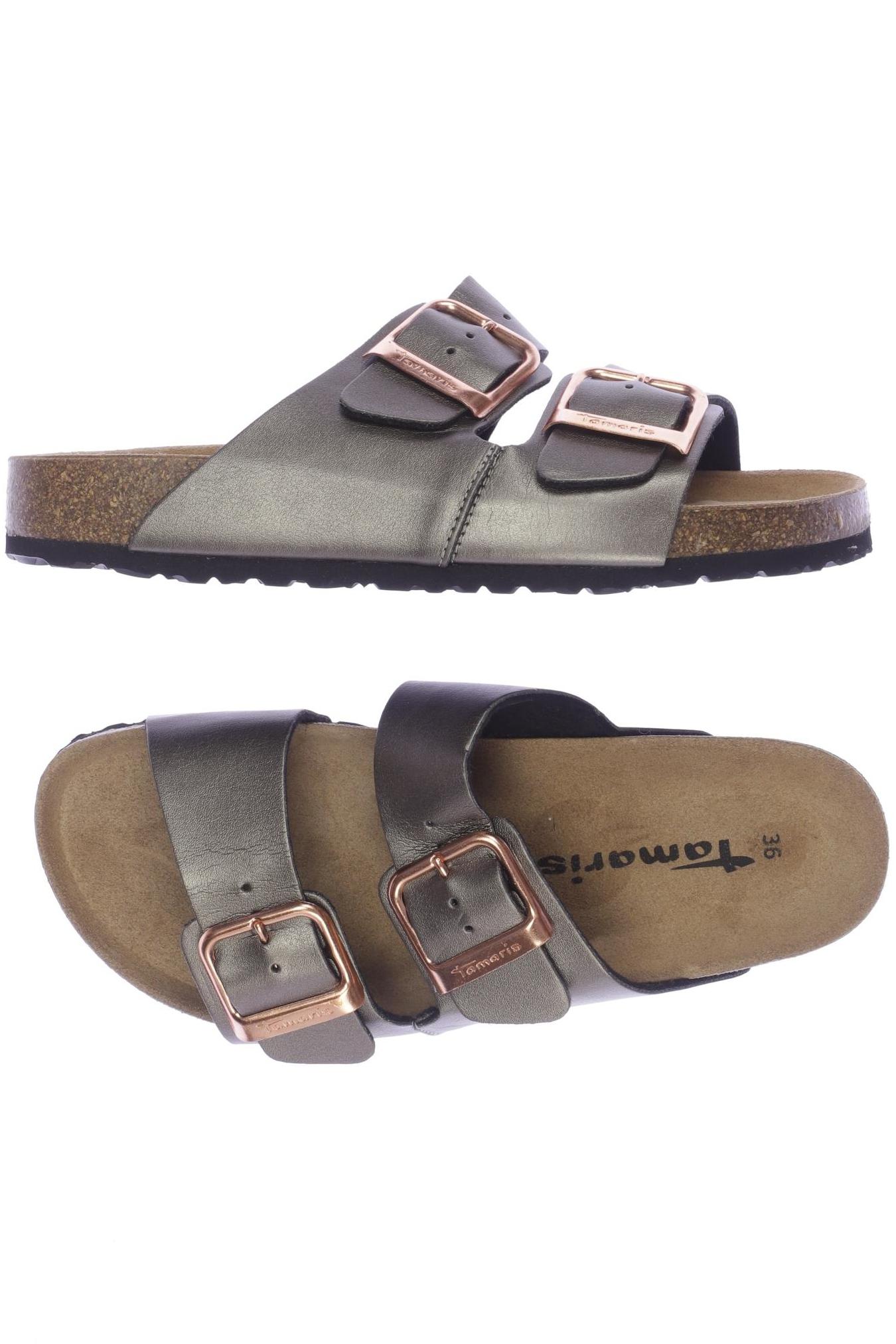

Tamaris Damen Sandale, braun, Gr. 36