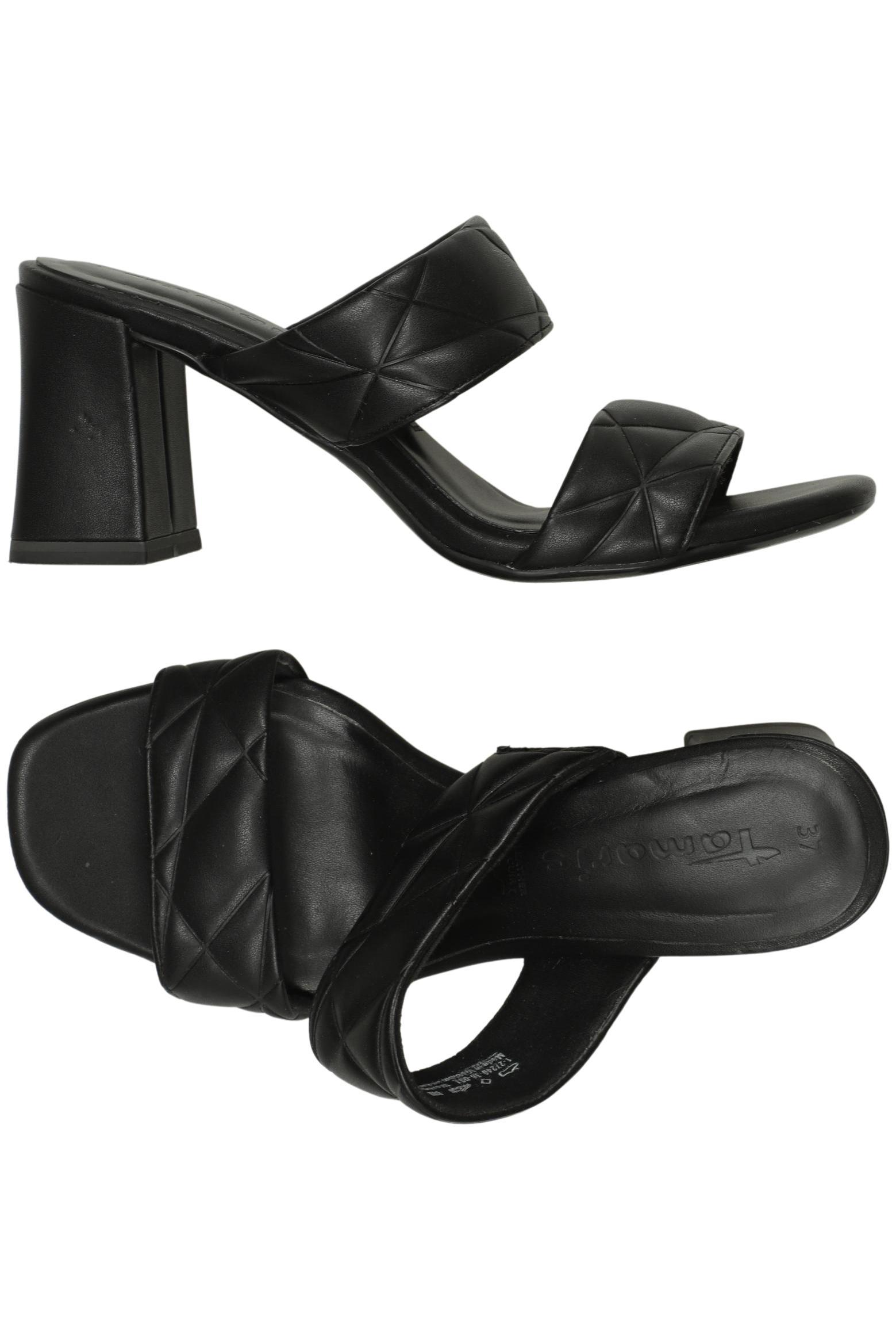 

Tamaris Damen Sandale, schwarz, Gr. 37
