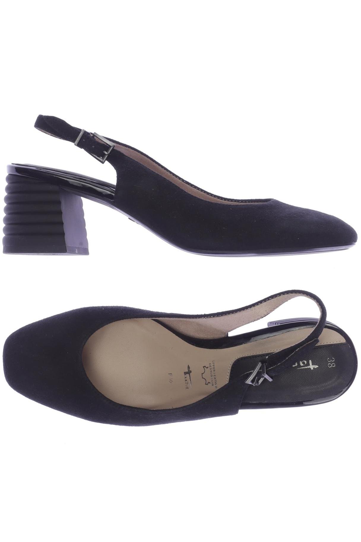 

Tamaris Damen Sandale, schwarz, Gr. 38