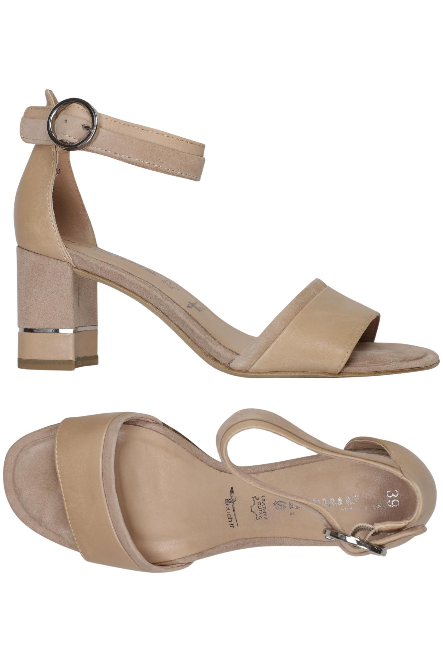 

Tamaris Damen Sandale, beige, Gr. 39
