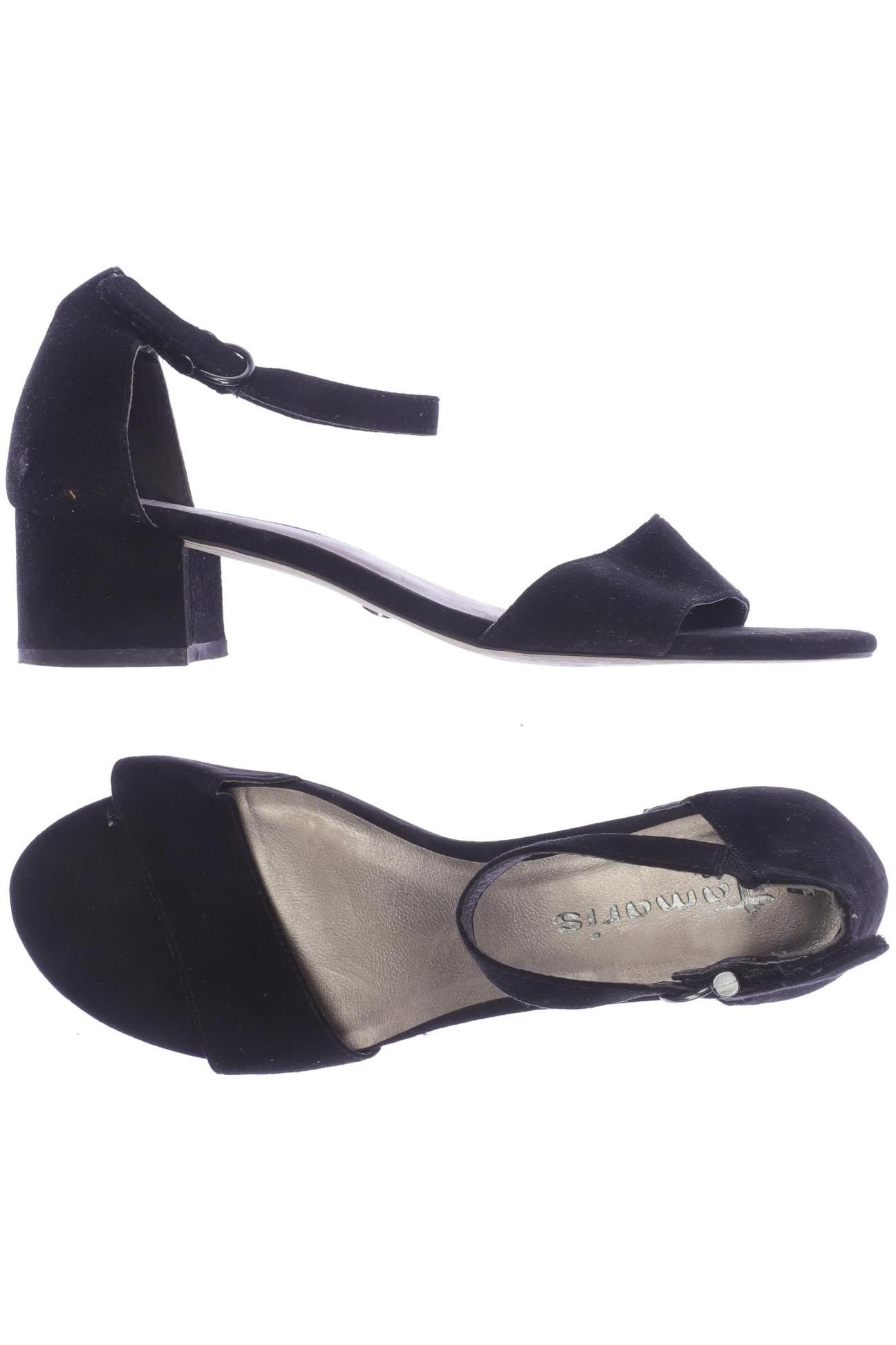 

Tamaris Damen Sandale, schwarz, Gr. 37