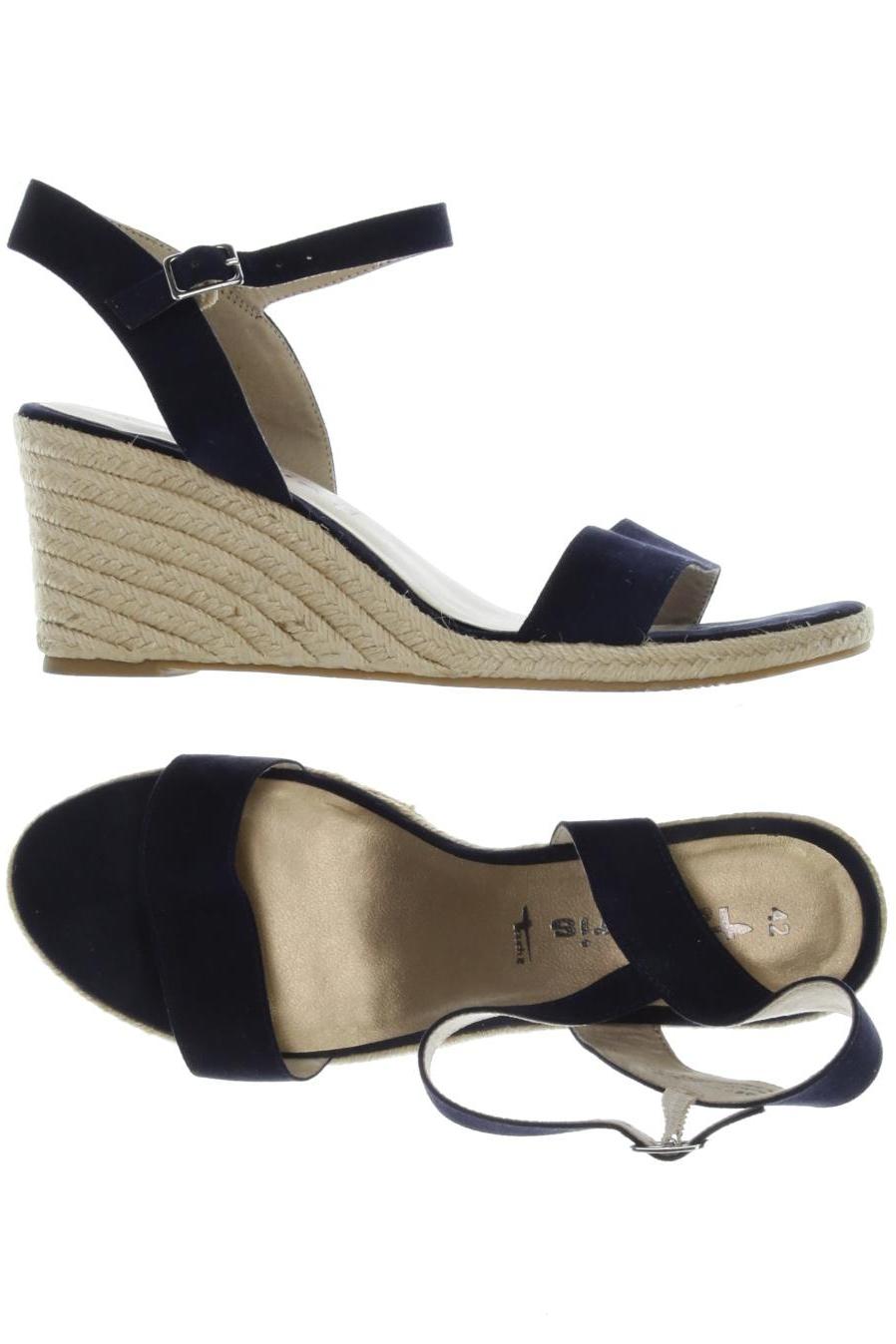 

Tamaris Damen Sandale, marineblau, Gr. 42