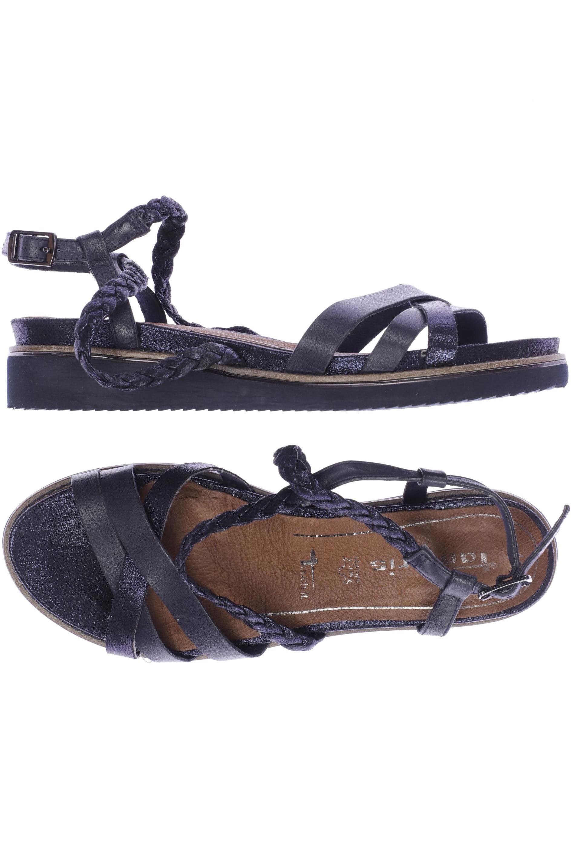 

Tamaris Damen Sandale, marineblau, Gr. 40