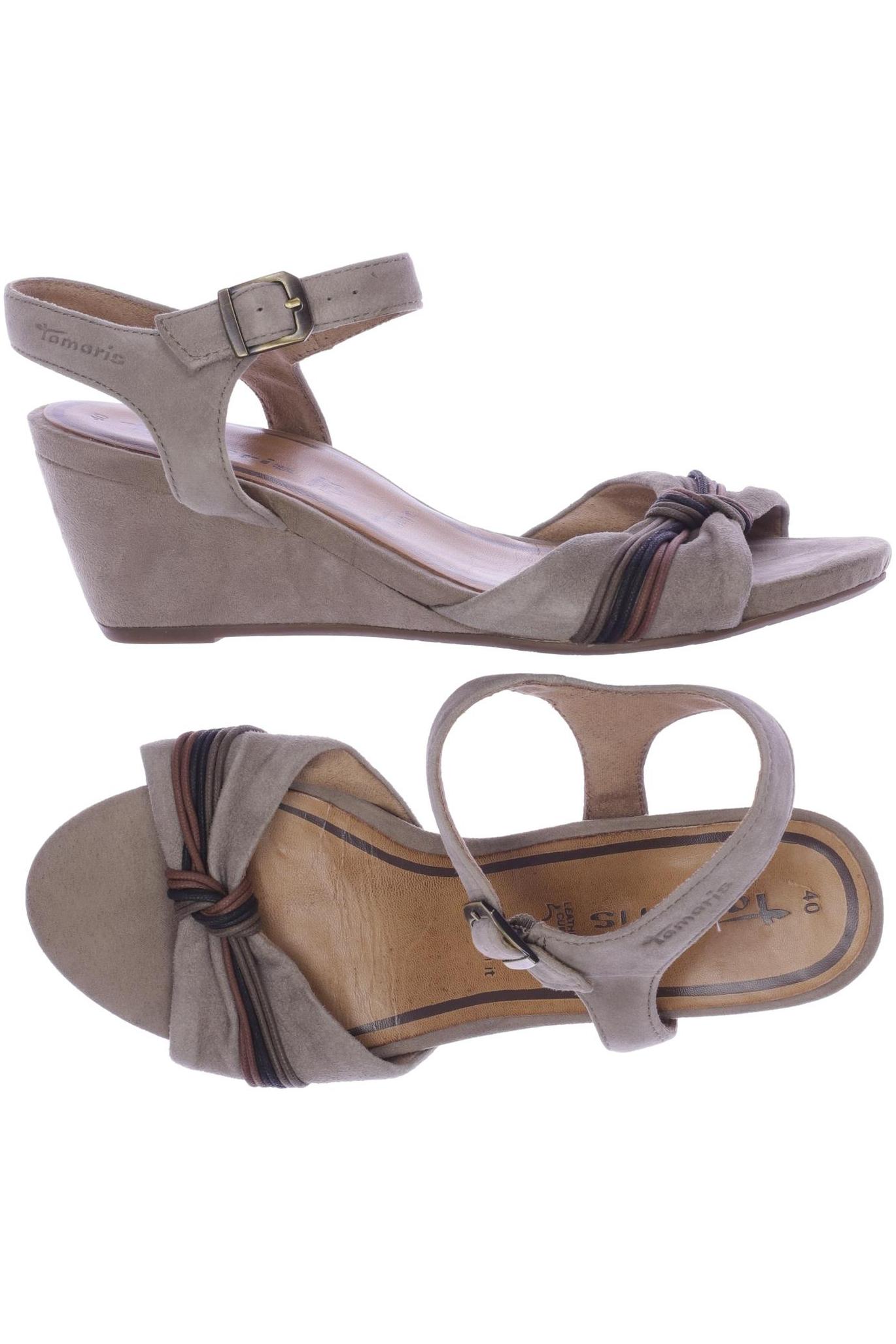 

Tamaris Damen Sandale, grau, Gr. 40