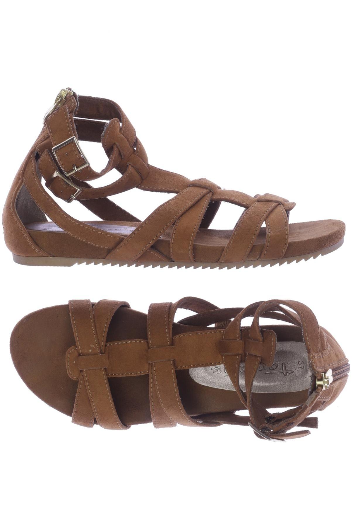 

Tamaris Damen Sandale, braun, Gr. 37