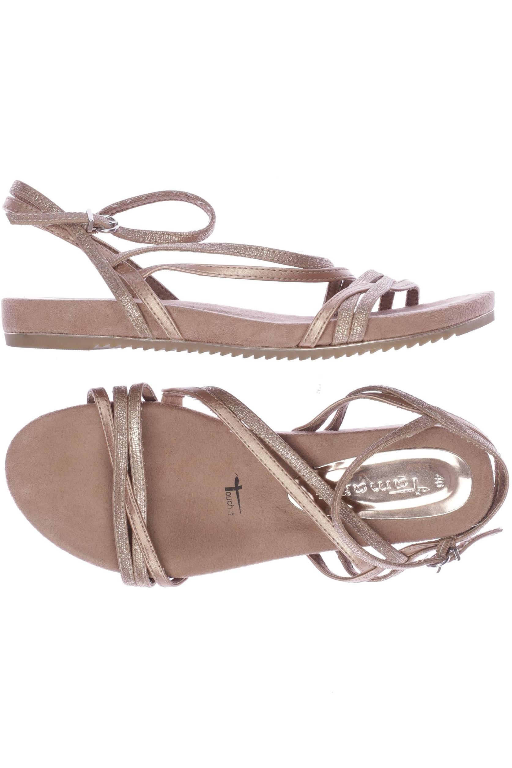 

Tamaris Damen Sandale, beige, Gr. 40