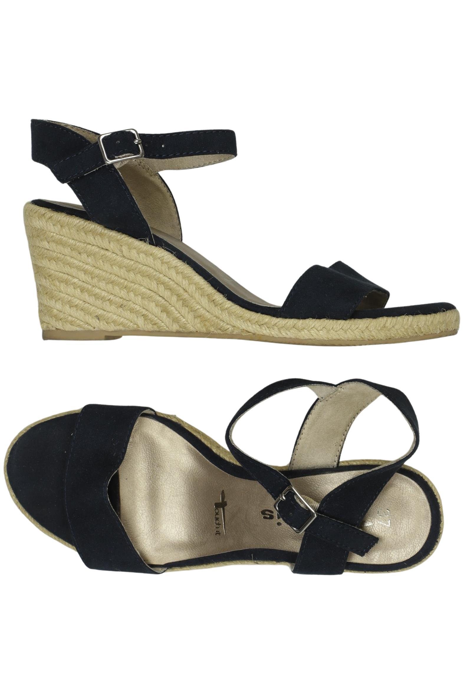 

Tamaris Damen Sandale, marineblau, Gr. 37