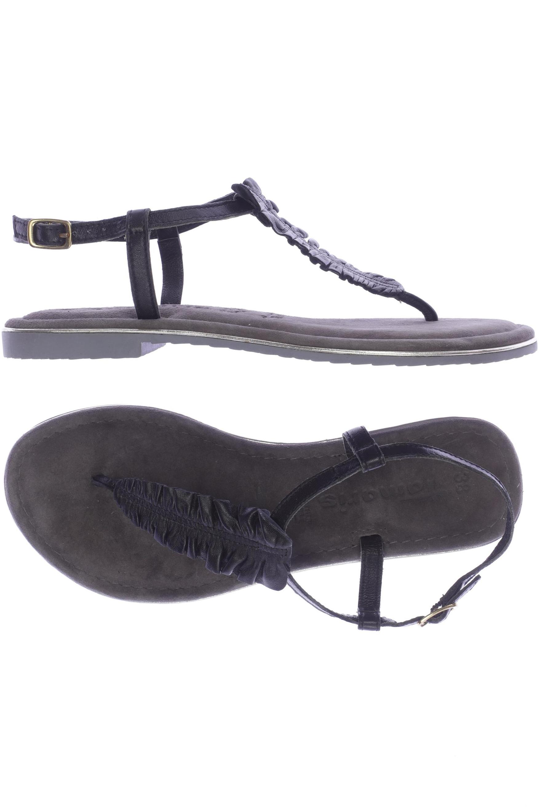 

Tamaris Damen Sandale, schwarz