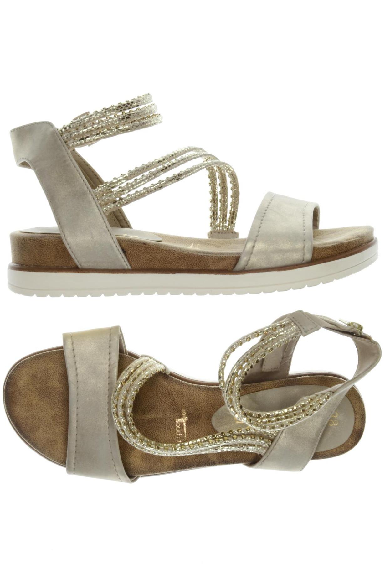 

Tamaris Damen Sandale, beige, Gr. 38