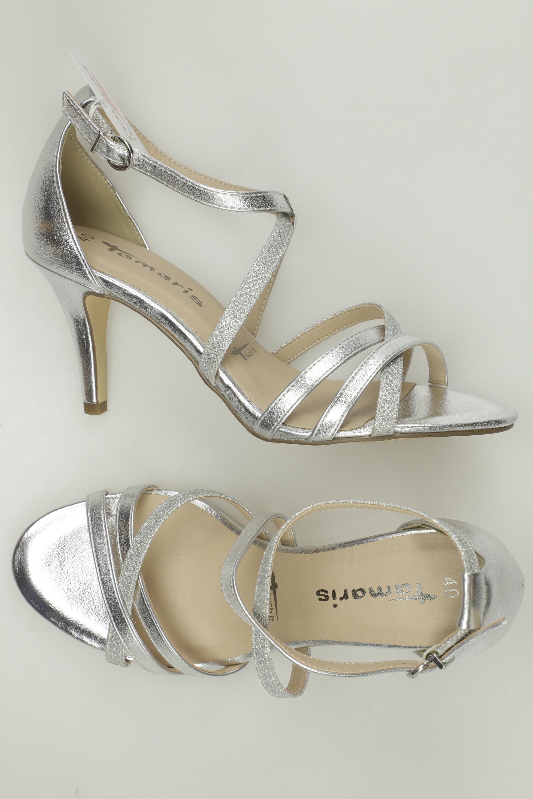 

Tamaris Damen Sandale, silber