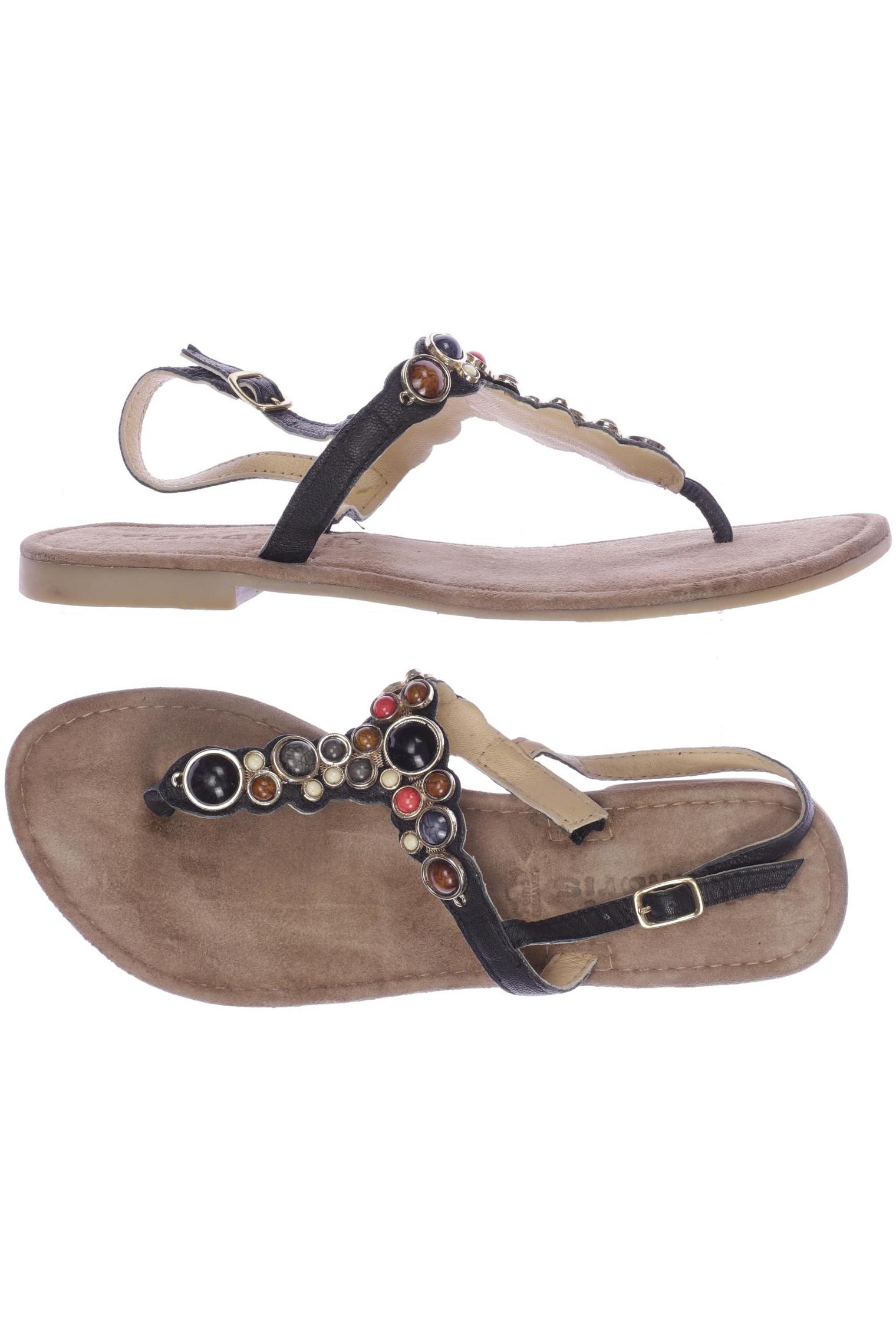 

Tamaris Damen Sandale, schwarz, Gr. 39
