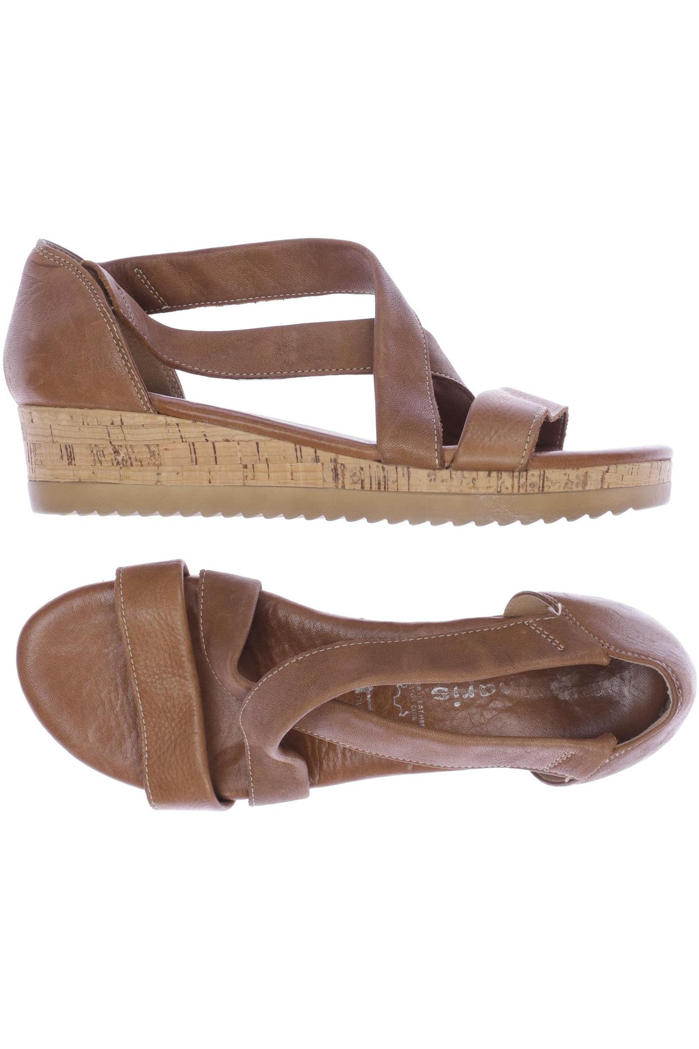

Tamaris Damen Sandale, braun, Gr. 42