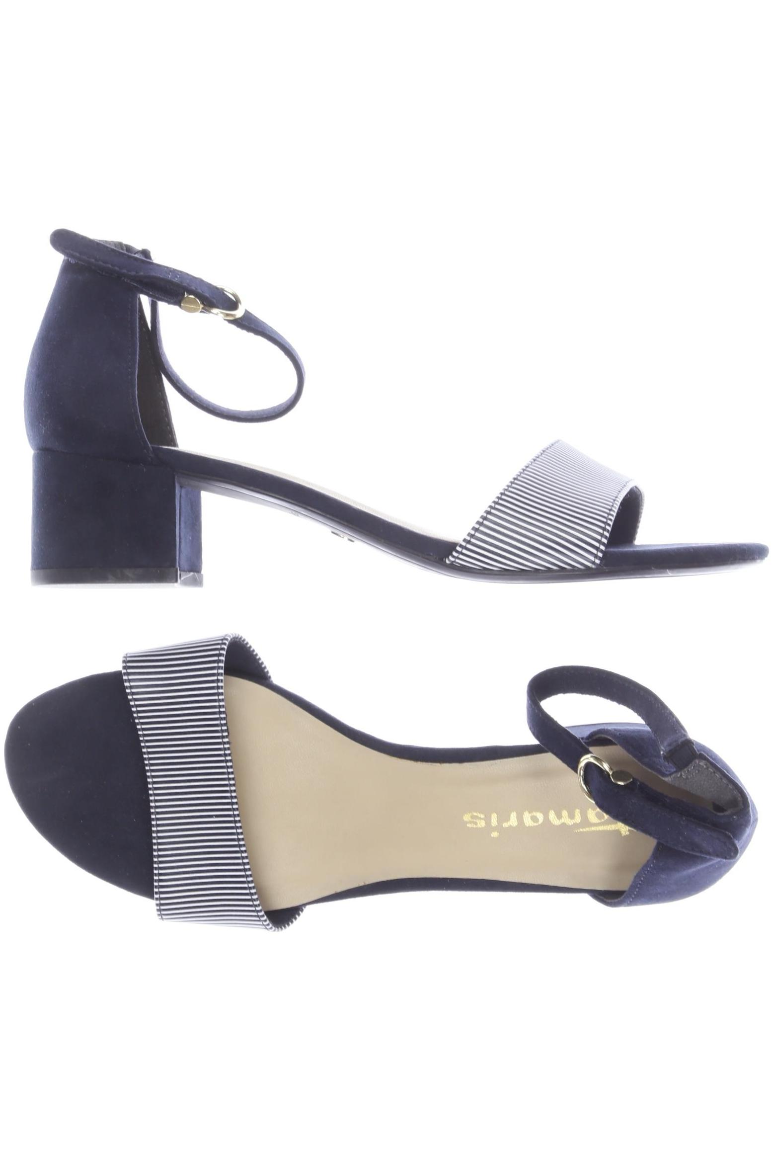 

Tamaris Damen Sandale, marineblau, Gr. 39