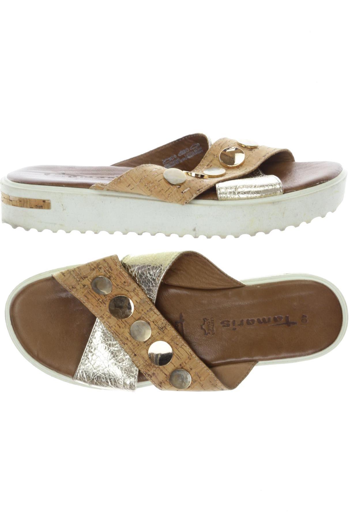 

Tamaris Damen Sandale, beige, Gr. 40