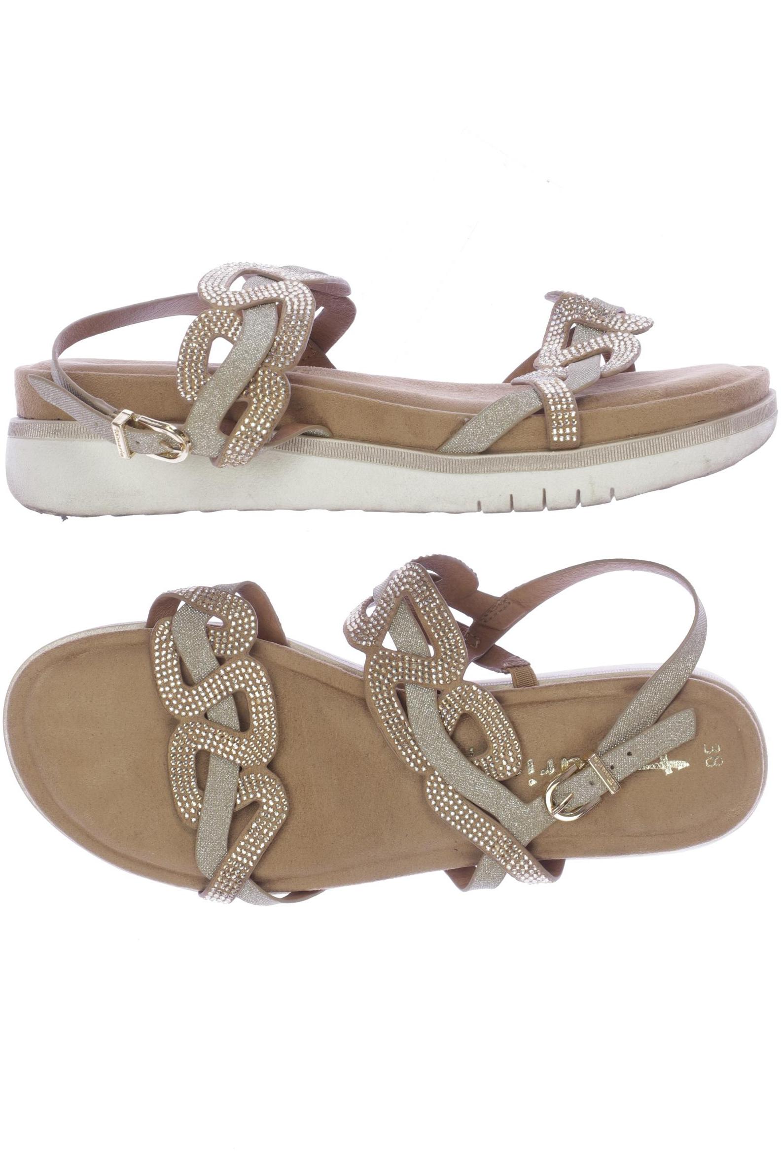 

Tamaris Damen Sandale, beige, Gr. 38