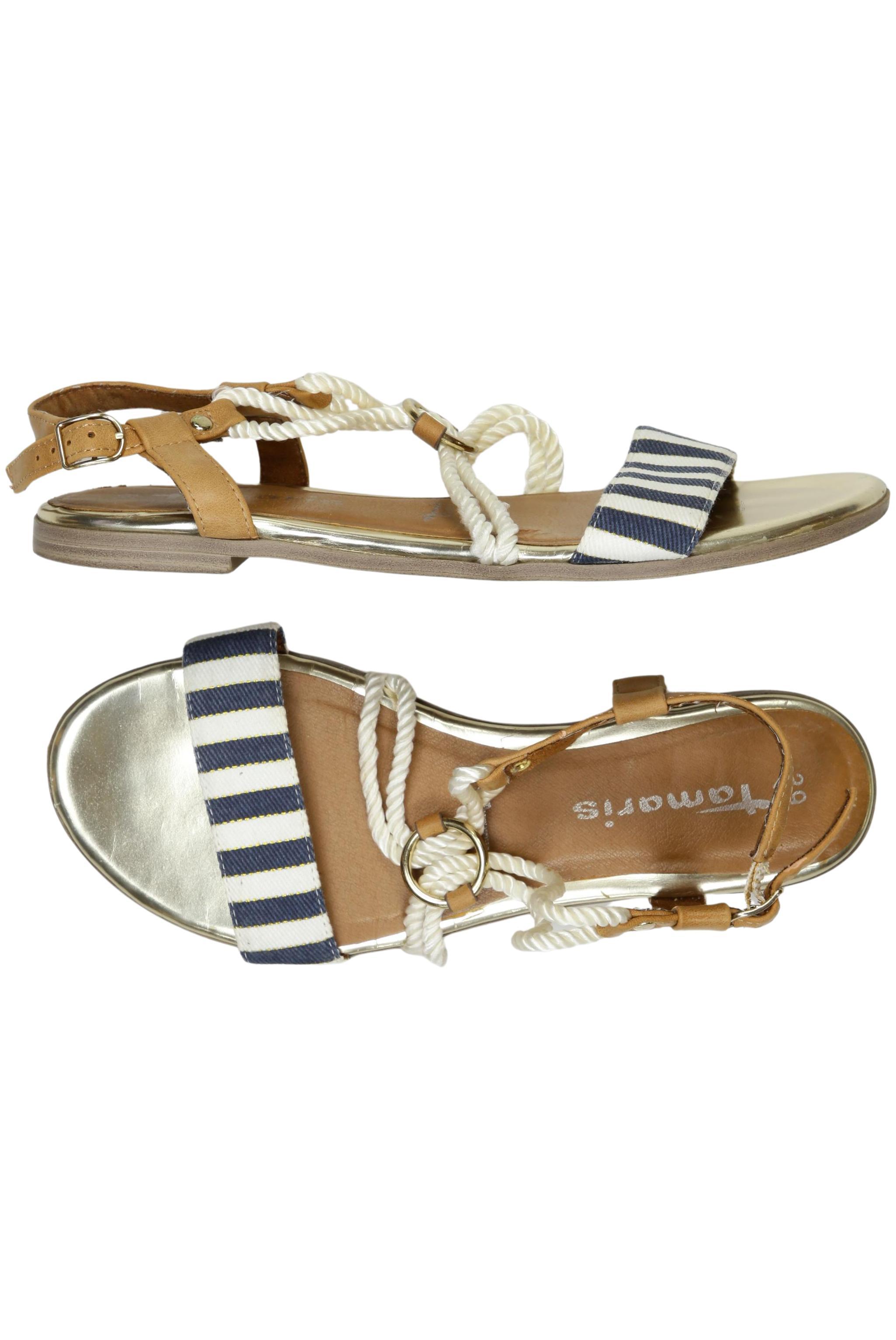 

Tamaris Damen Sandale, mehrfarbig, Gr. 39.5