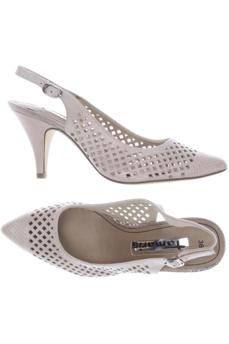 

Tamaris Damen Sandale, beige, Gr. 36